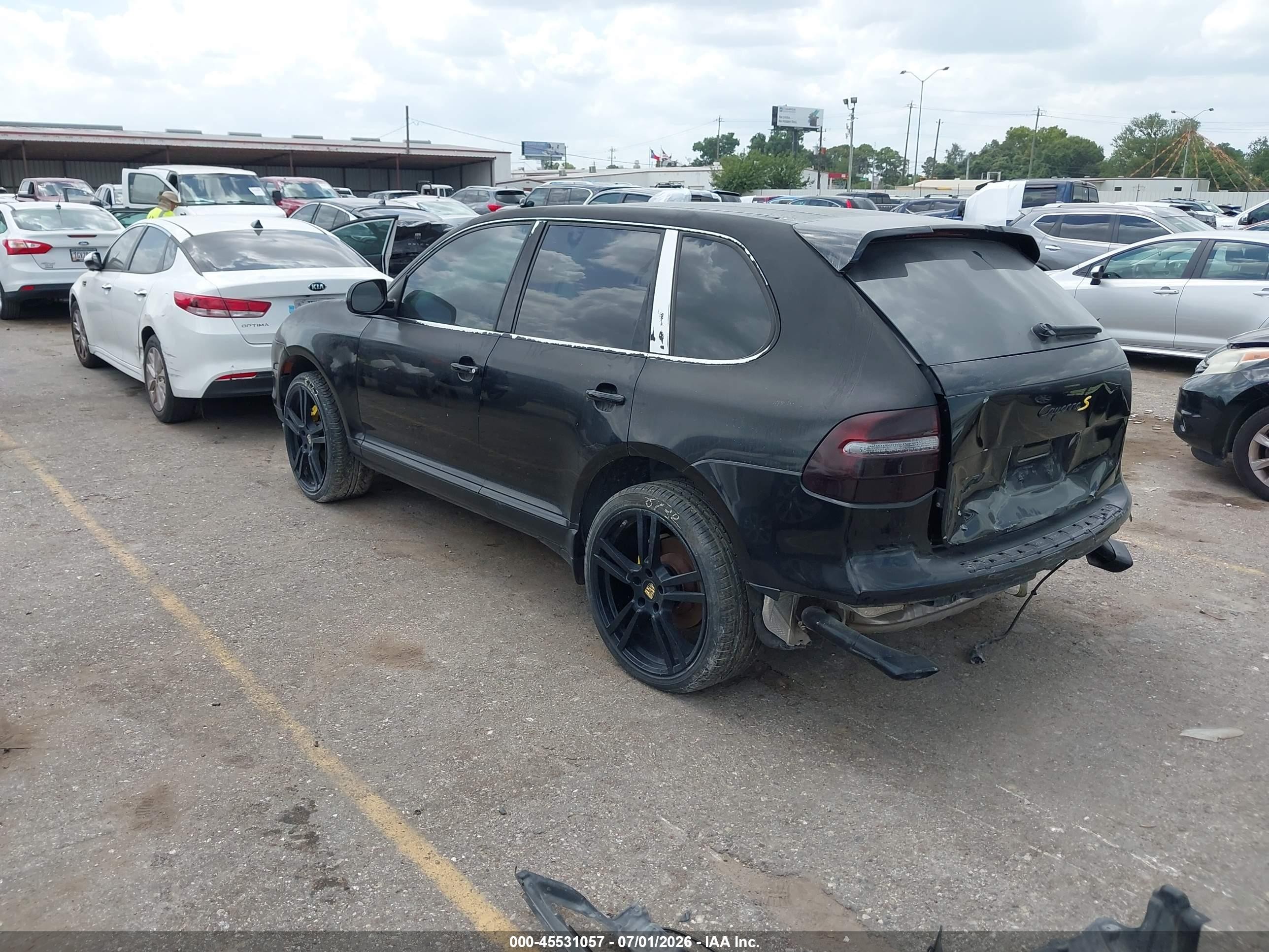 2008 Porsche Cayenne   Black vin: WP1AA29P88LA14959