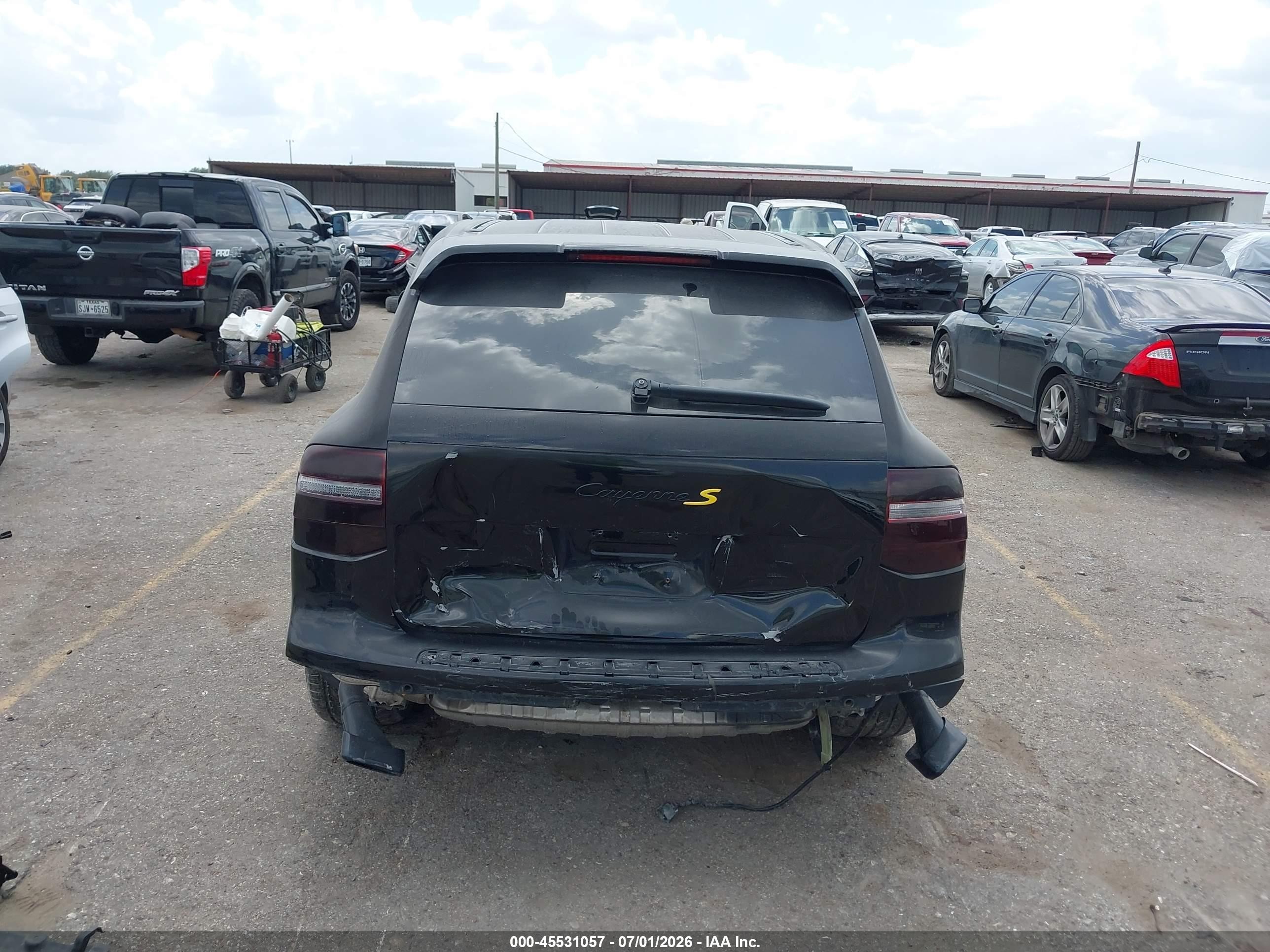 2008 Porsche Cayenne   Black vin: WP1AA29P88LA14959
