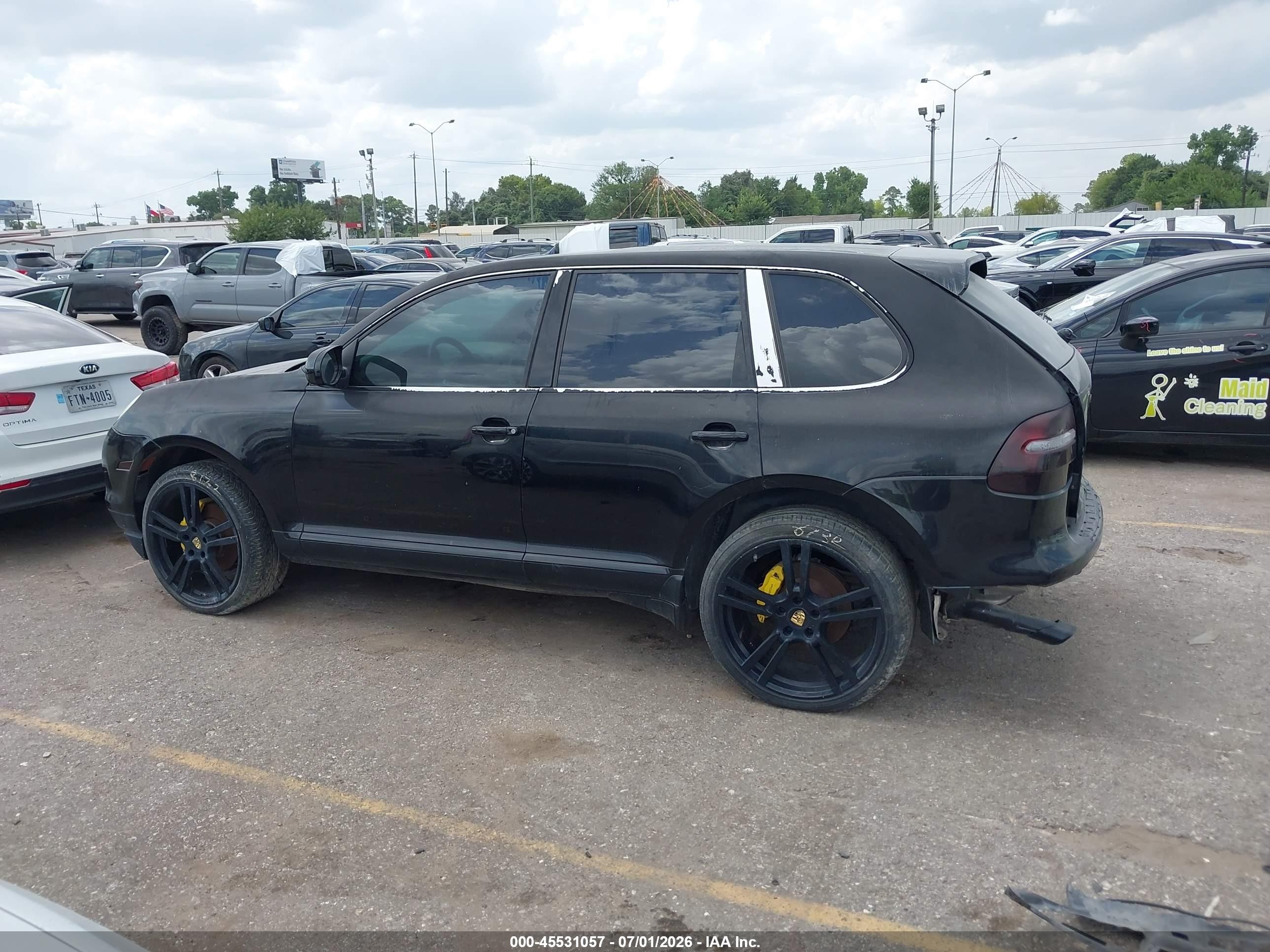 2008 Porsche Cayenne   Black vin: WP1AA29P88LA14959
