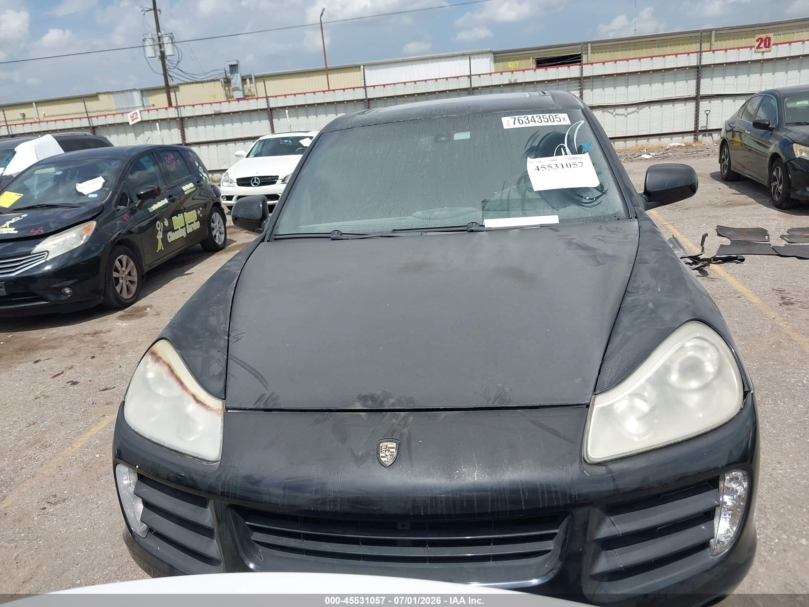 2008 Porsche Cayenne   Black vin: WP1AA29P88LA14959