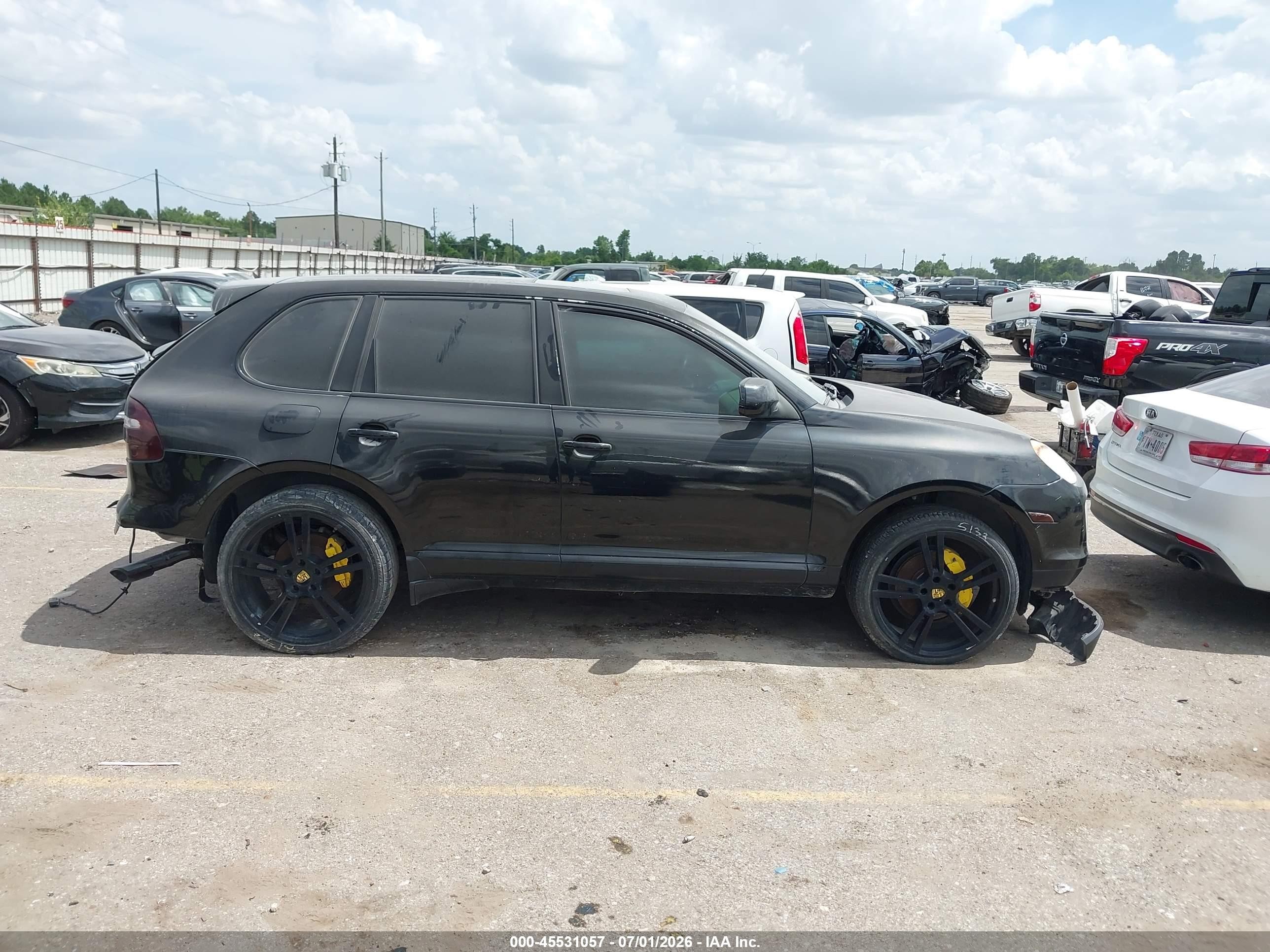 2008 Porsche Cayenne   Black vin: WP1AA29P88LA14959