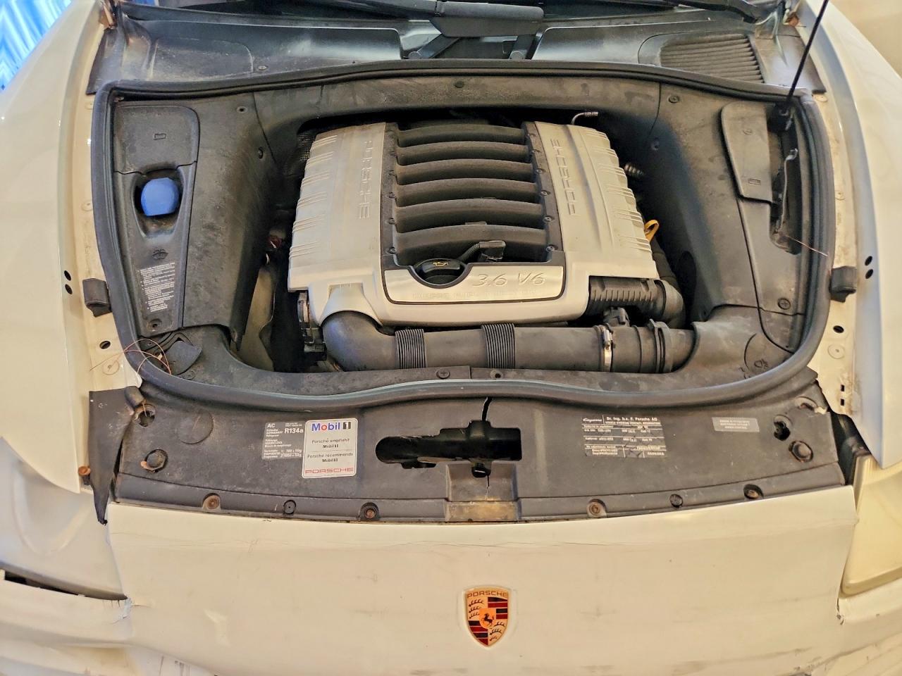 2008 Porsche Cayenne White vin: WP1AA29P98LA12427