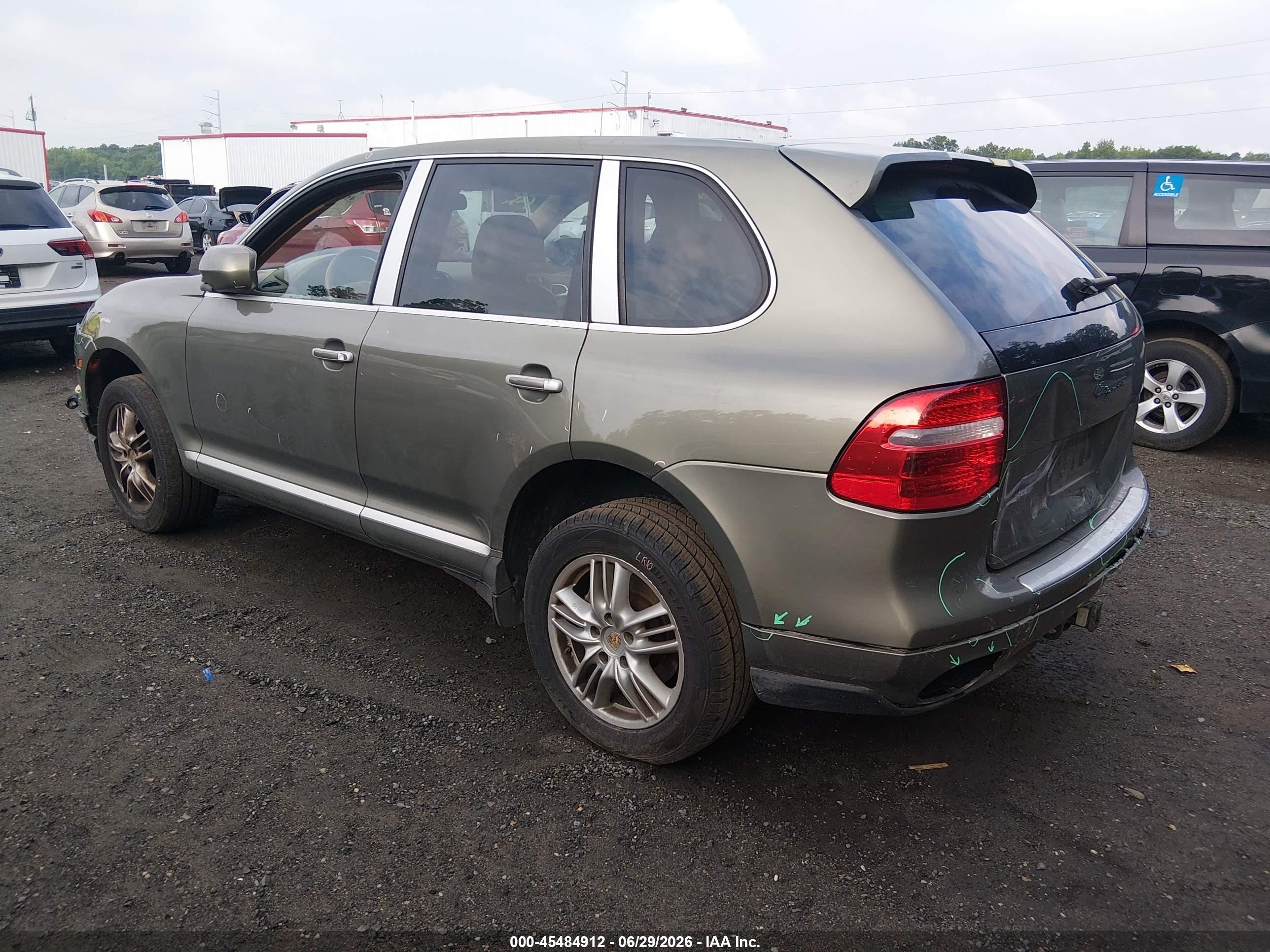 2008 Porsche Cayenne   Green vin: WP1AA29P98LA13982