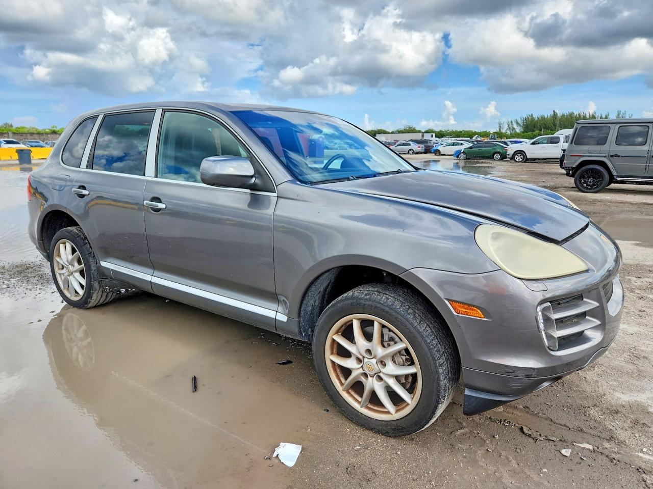 2008 Porsche Cayenne Gray vin: WP1AA29P98LA26196