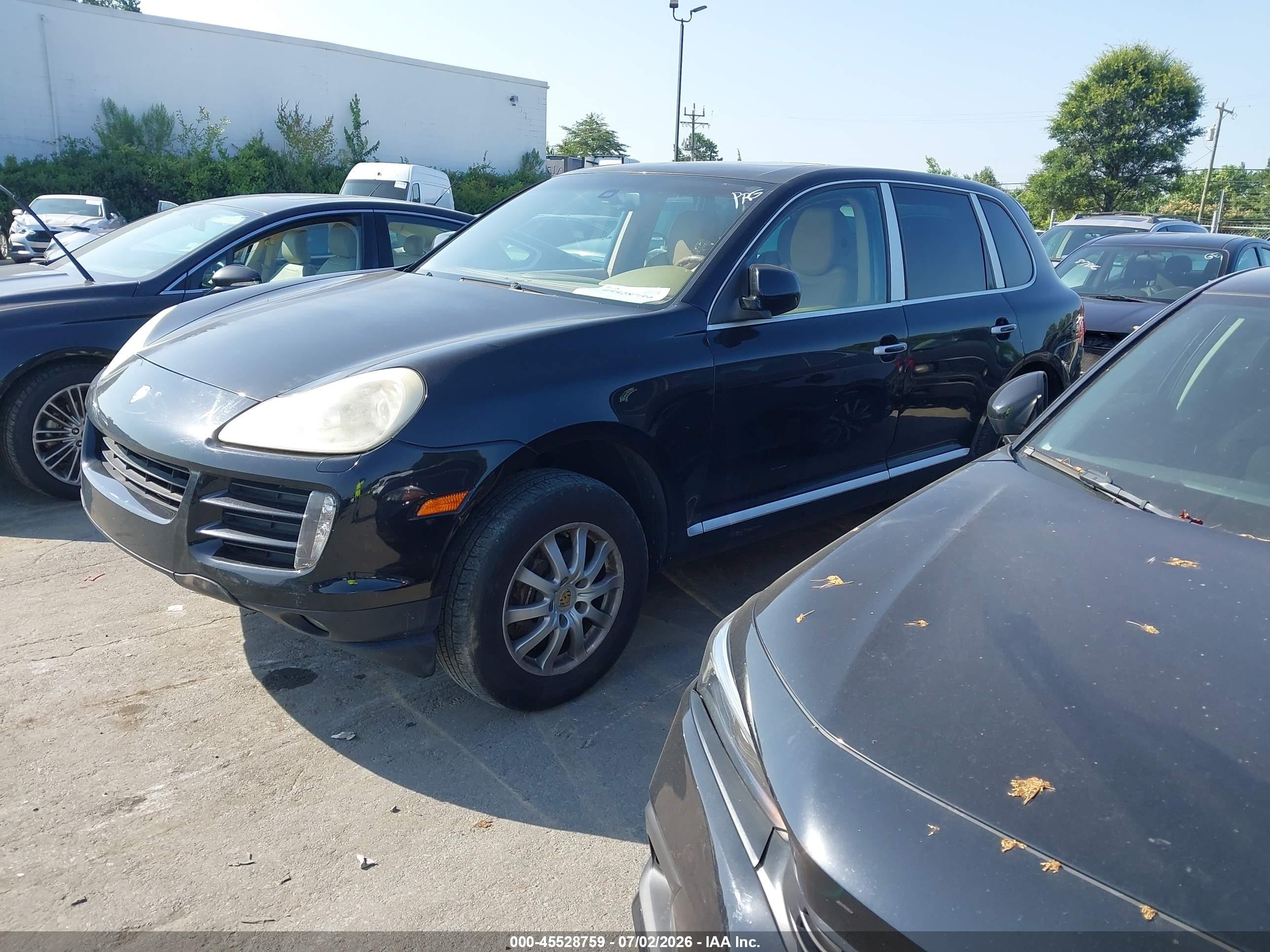 2009 Porsche Cayenne   Black vin: WP1AA29P99LA06452