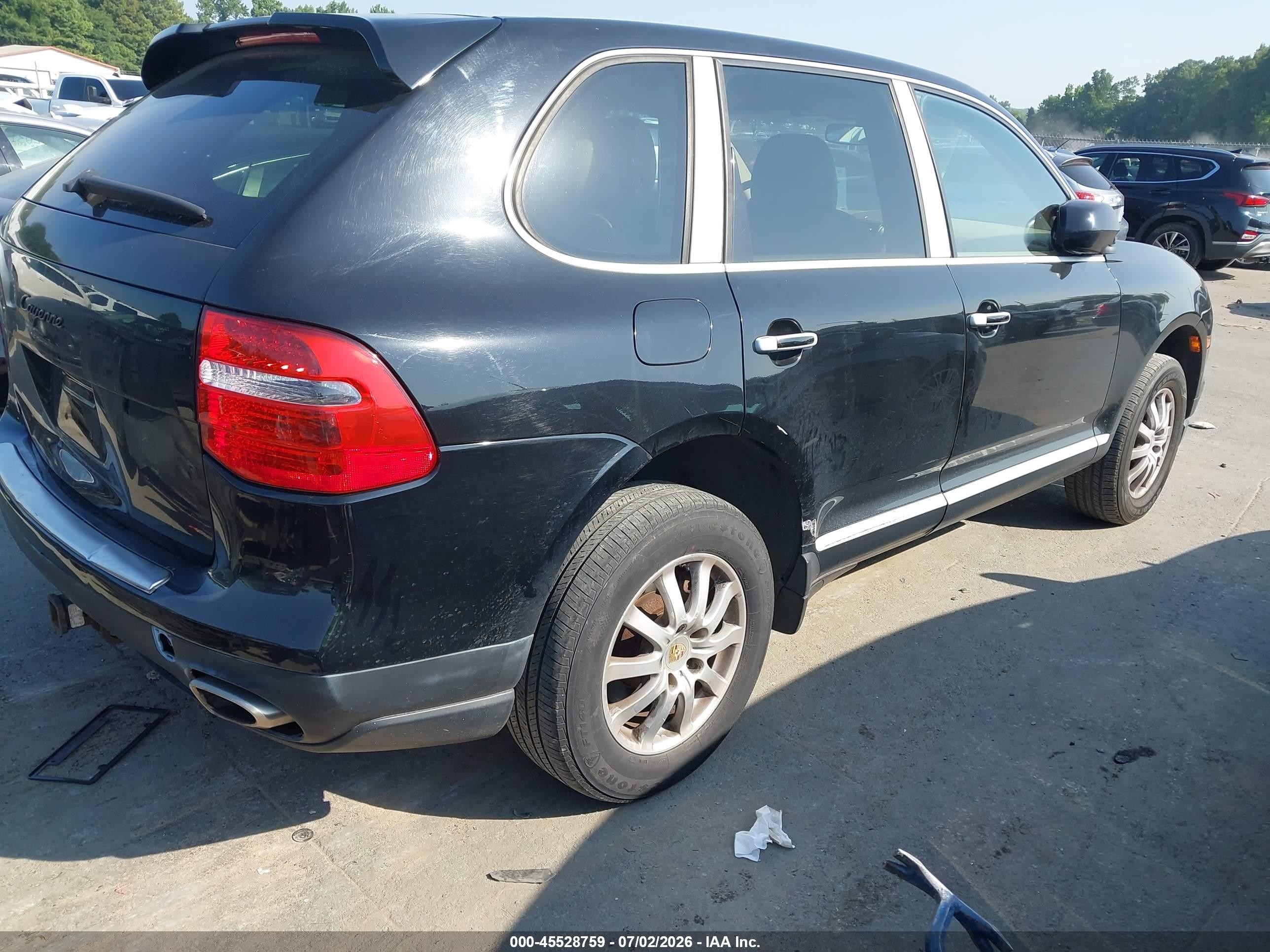 2009 Porsche Cayenne   Black vin: WP1AA29P99LA06452