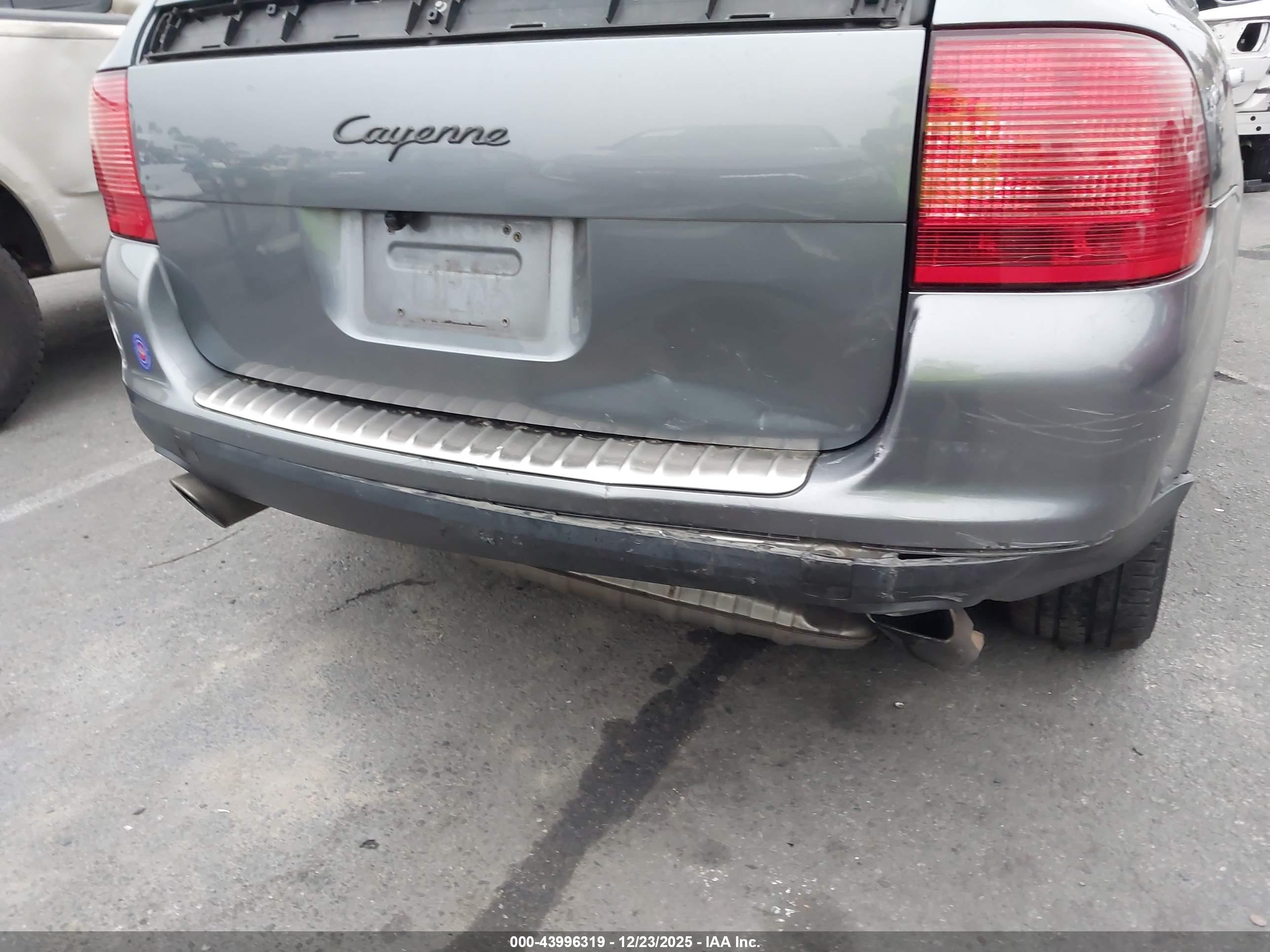 2004 Porsche Cayenne V6 Gray vin: WP1AA29PX4LA23401