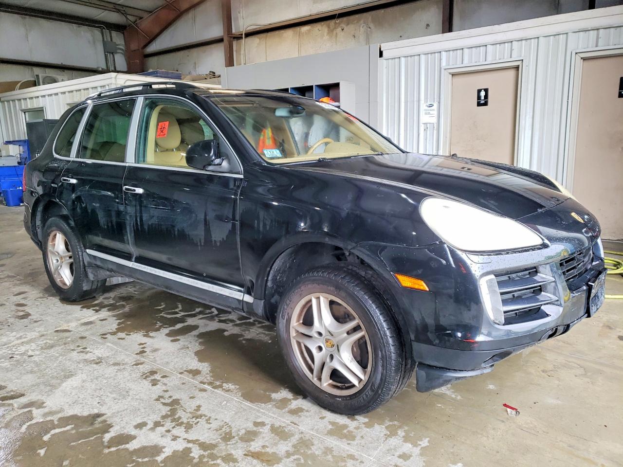 2008 Porsche Cayenne Black vin: WP1AA29PX8LA06474