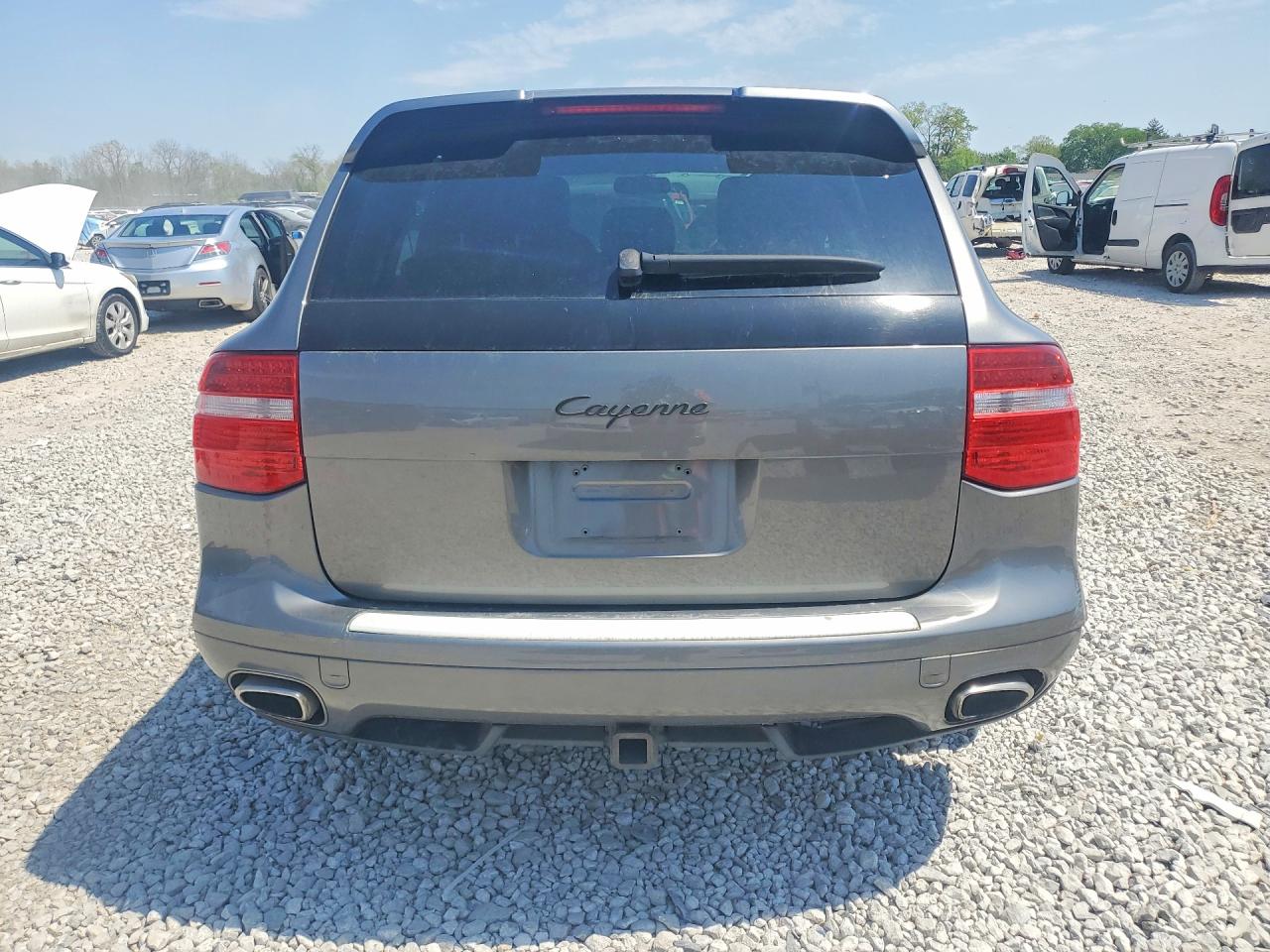 2008 Porsche Cayenne Серый vin: WP1AA29PX8LA27955