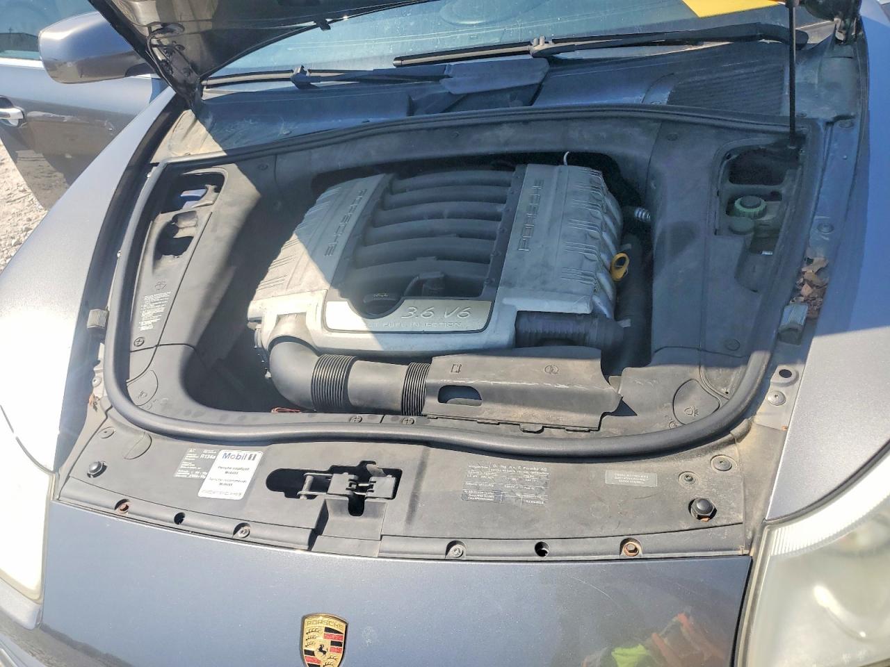 2008 Porsche Cayenne Серый vin: WP1AA29PX8LA27955