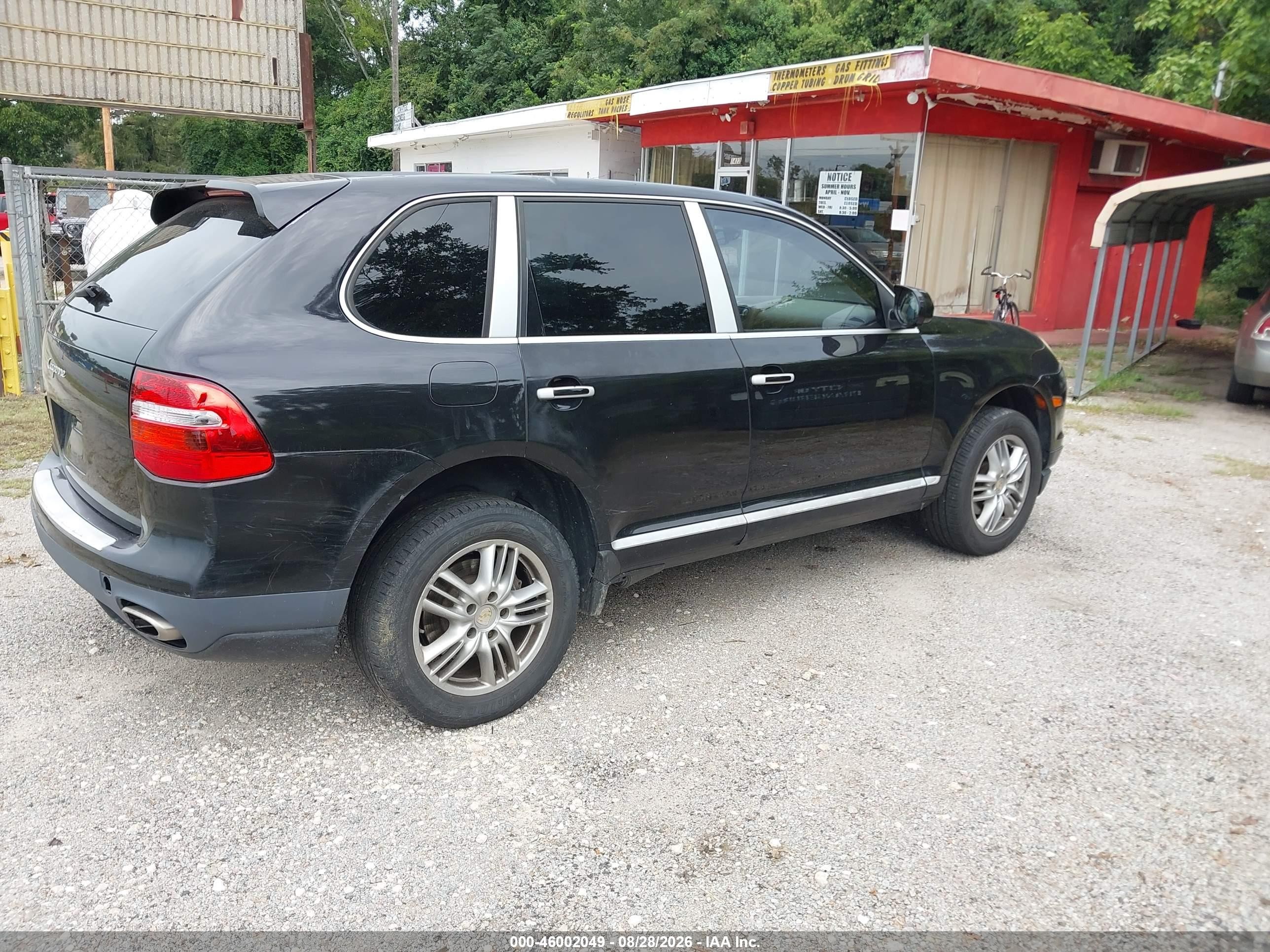 2009 Porsche Cayenne   Black vin: WP1AA29PX9LA04256