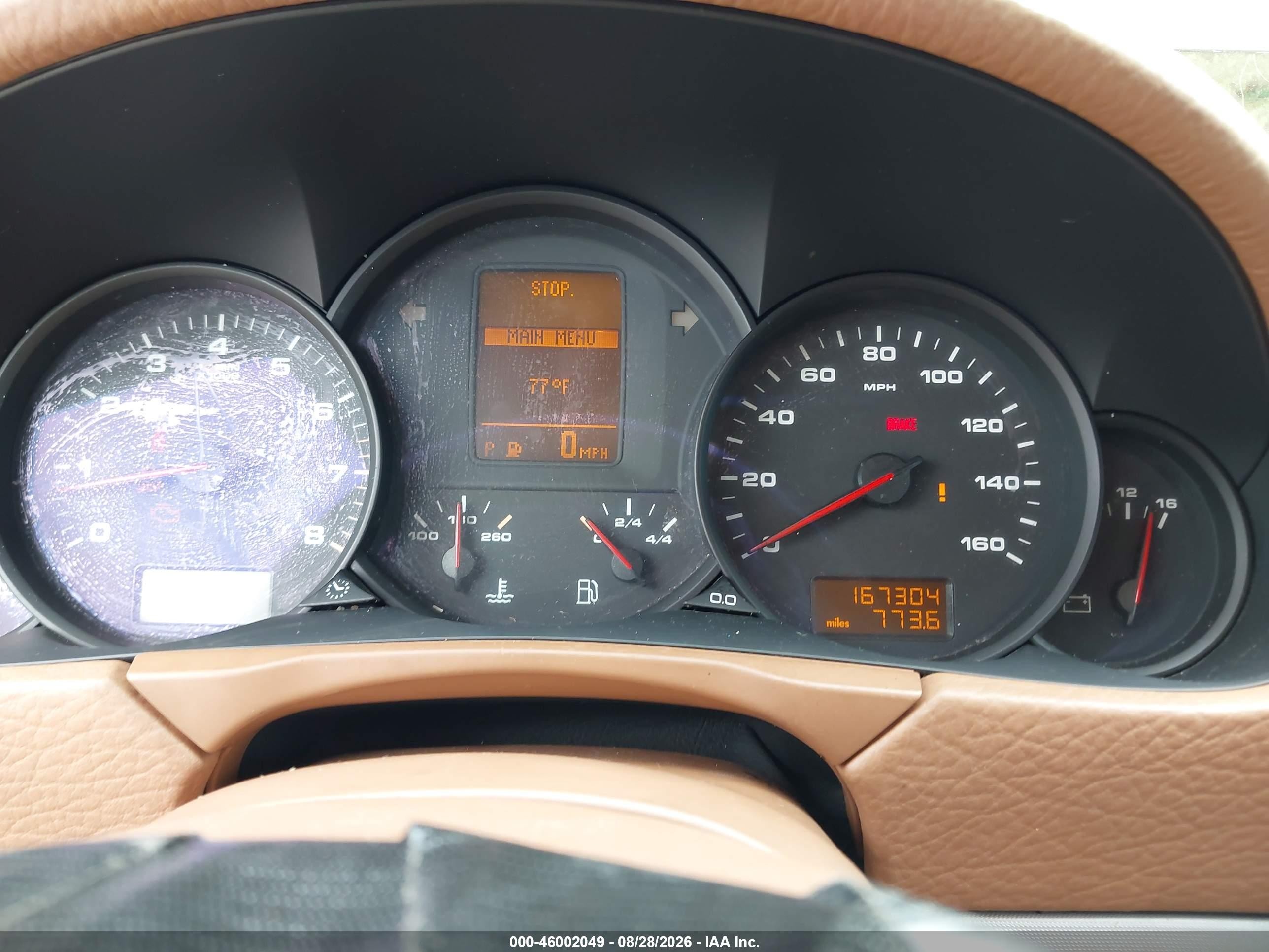 2009 Porsche Cayenne   Black vin: WP1AA29PX9LA04256