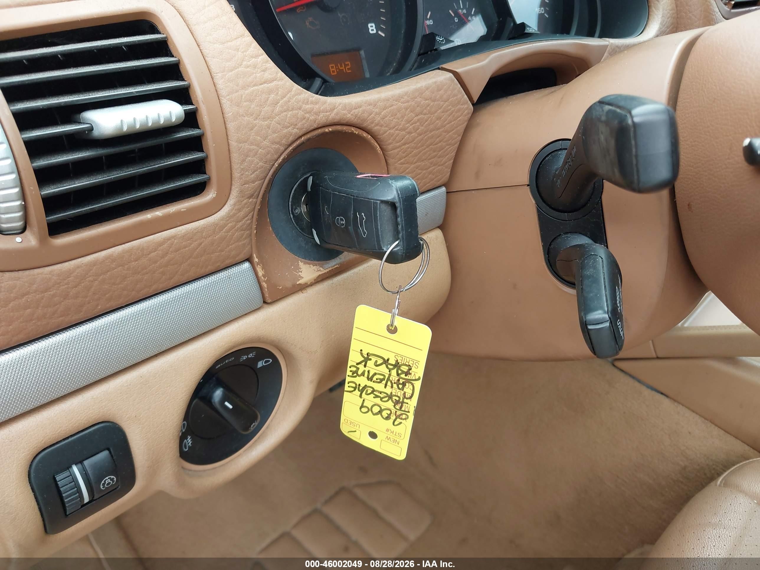 2009 Porsche Cayenne   Black vin: WP1AA29PX9LA04256