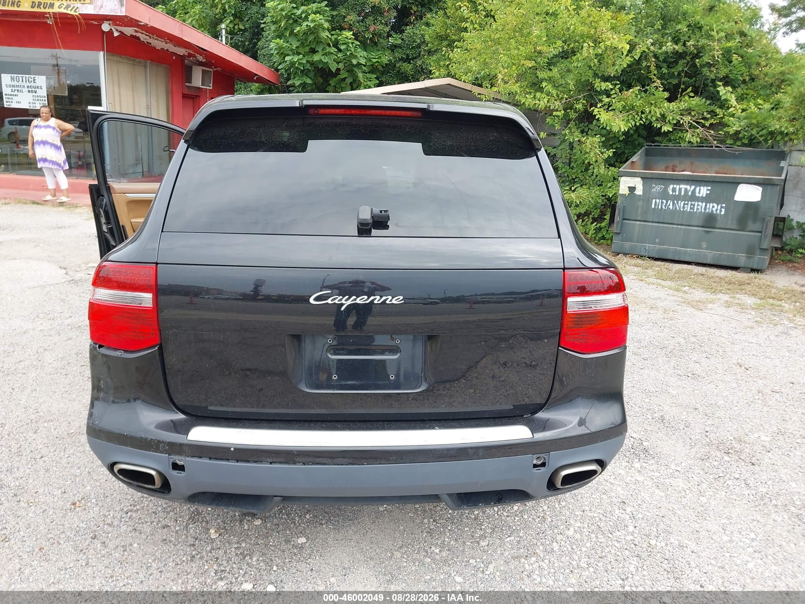 2009 Porsche Cayenne   Black vin: WP1AA29PX9LA04256