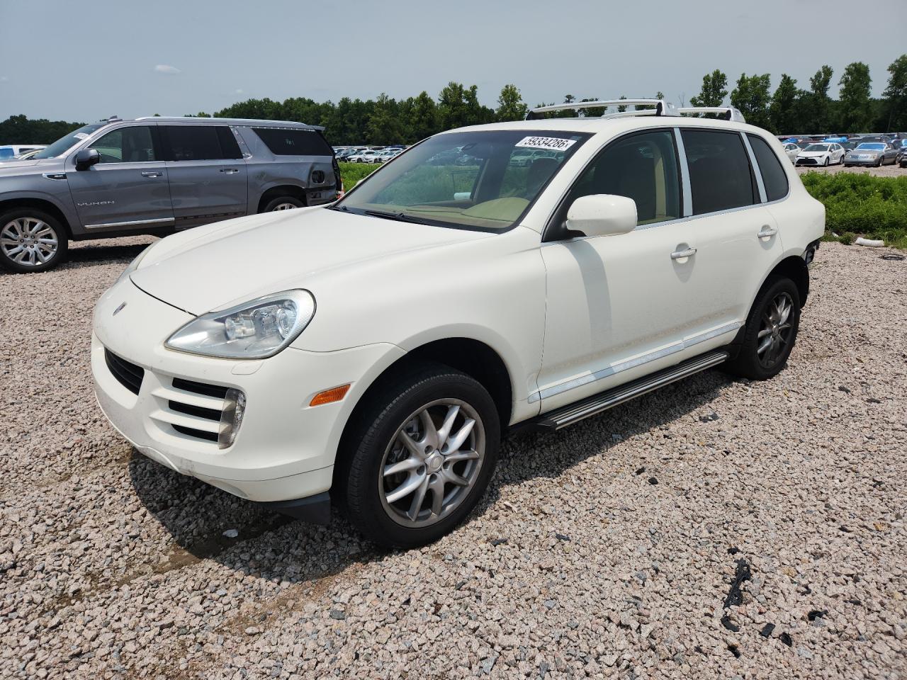 2009 Porsche Cayenne White vin: WP1AA29PX9LA05049