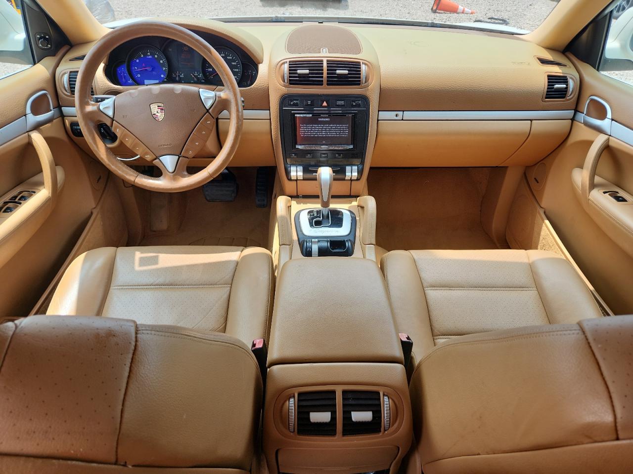 2009 Porsche Cayenne White vin: WP1AA29PX9LA05049