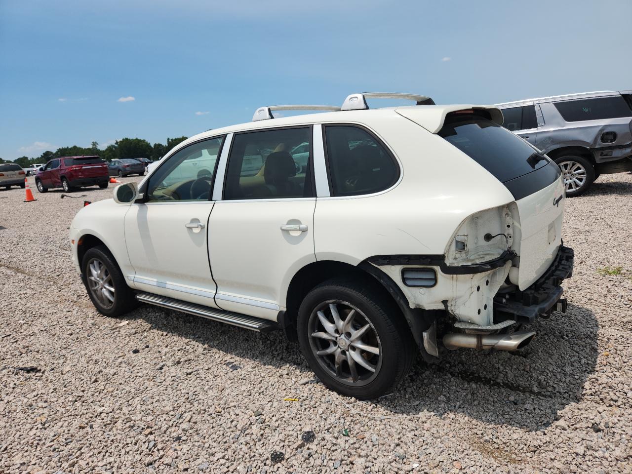 2009 Porsche Cayenne White vin: WP1AA29PX9LA05049