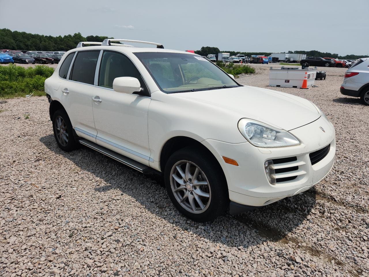 2009 Porsche Cayenne White vin: WP1AA29PX9LA05049