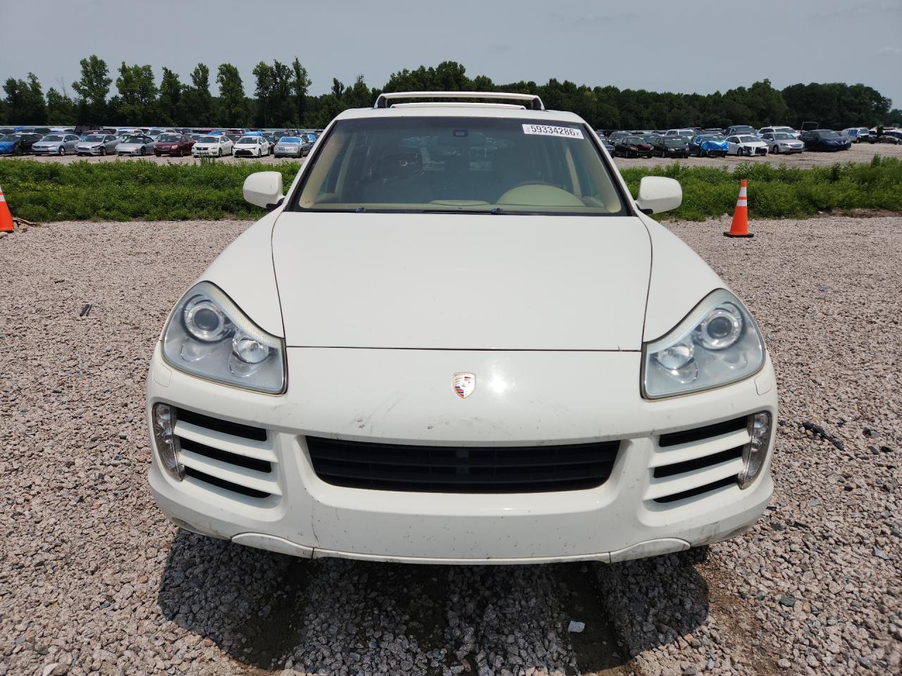 2009 Porsche Cayenne White vin: WP1AA29PX9LA05049