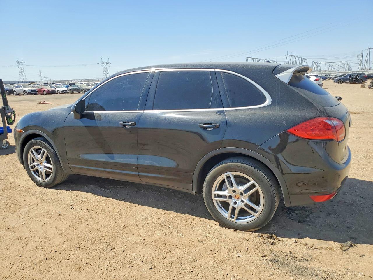 2014 Porsche Cayenne Черный vin: WP1AA2A20ELA09556