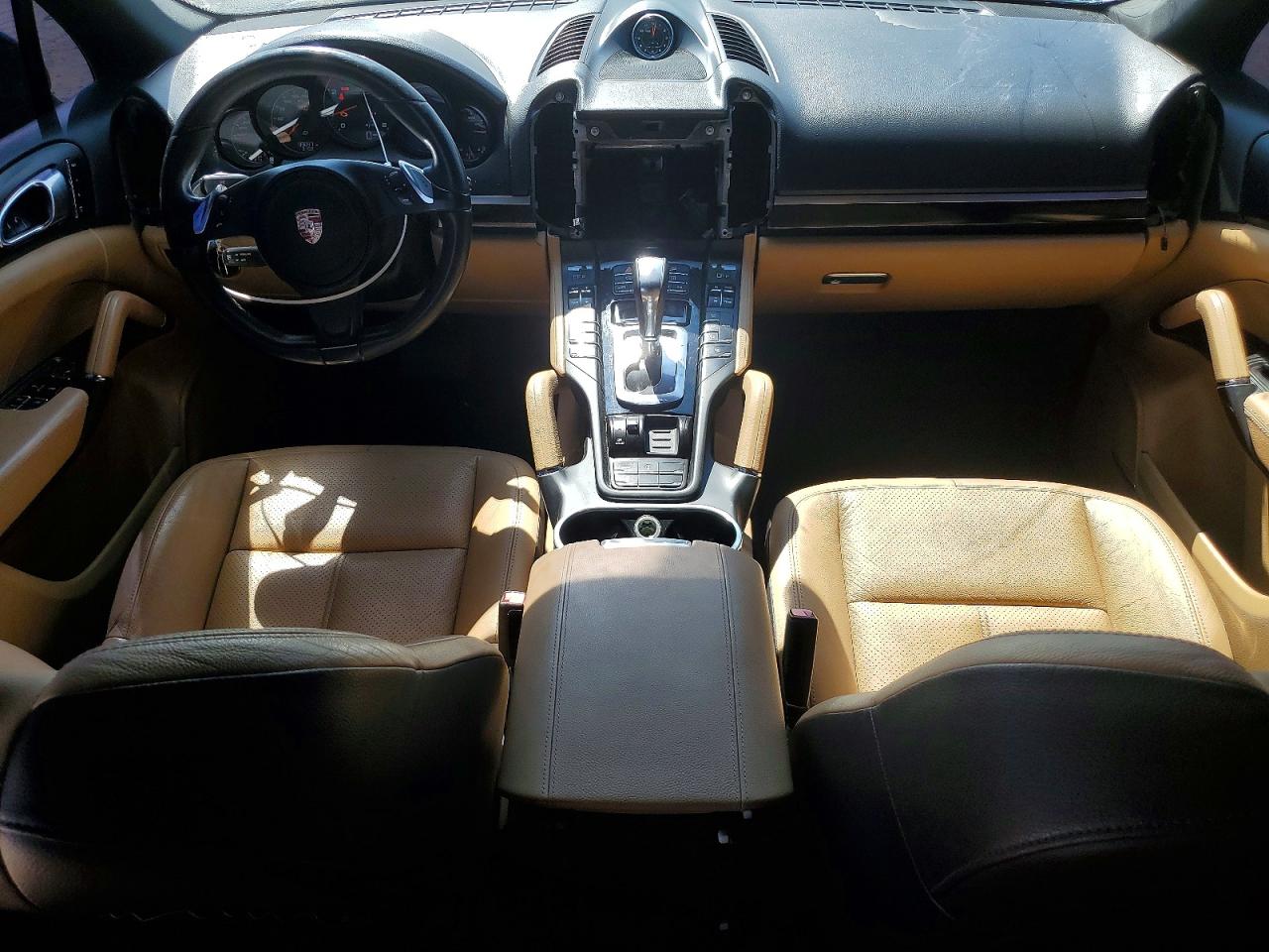 2014 Porsche Cayenne Черный vin: WP1AA2A20ELA09556