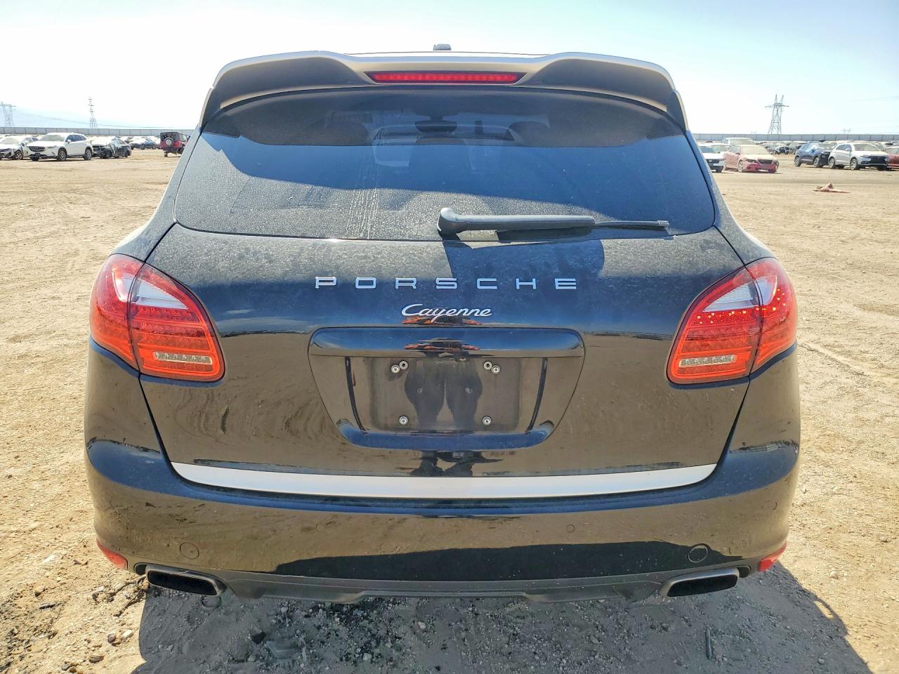 2014 Porsche Cayenne Черный vin: WP1AA2A20ELA09556