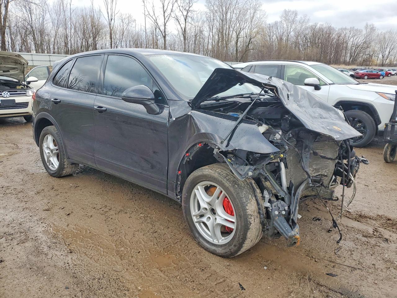2016 Porsche Cayenne Black vin: WP1AA2A20GKA08092
