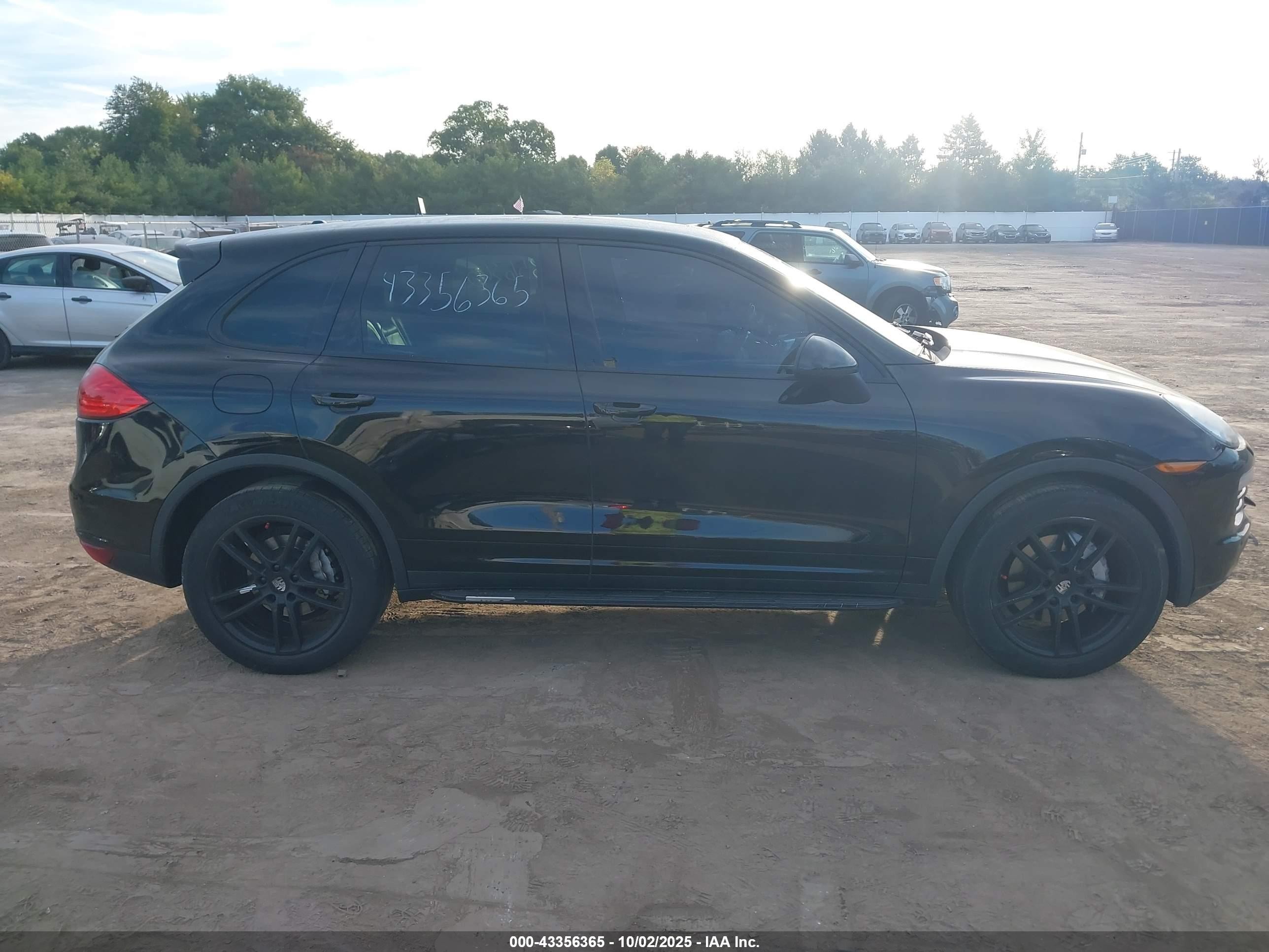 2012 Porsche Cayenne   Black vin: WP1AA2A21CLA00667