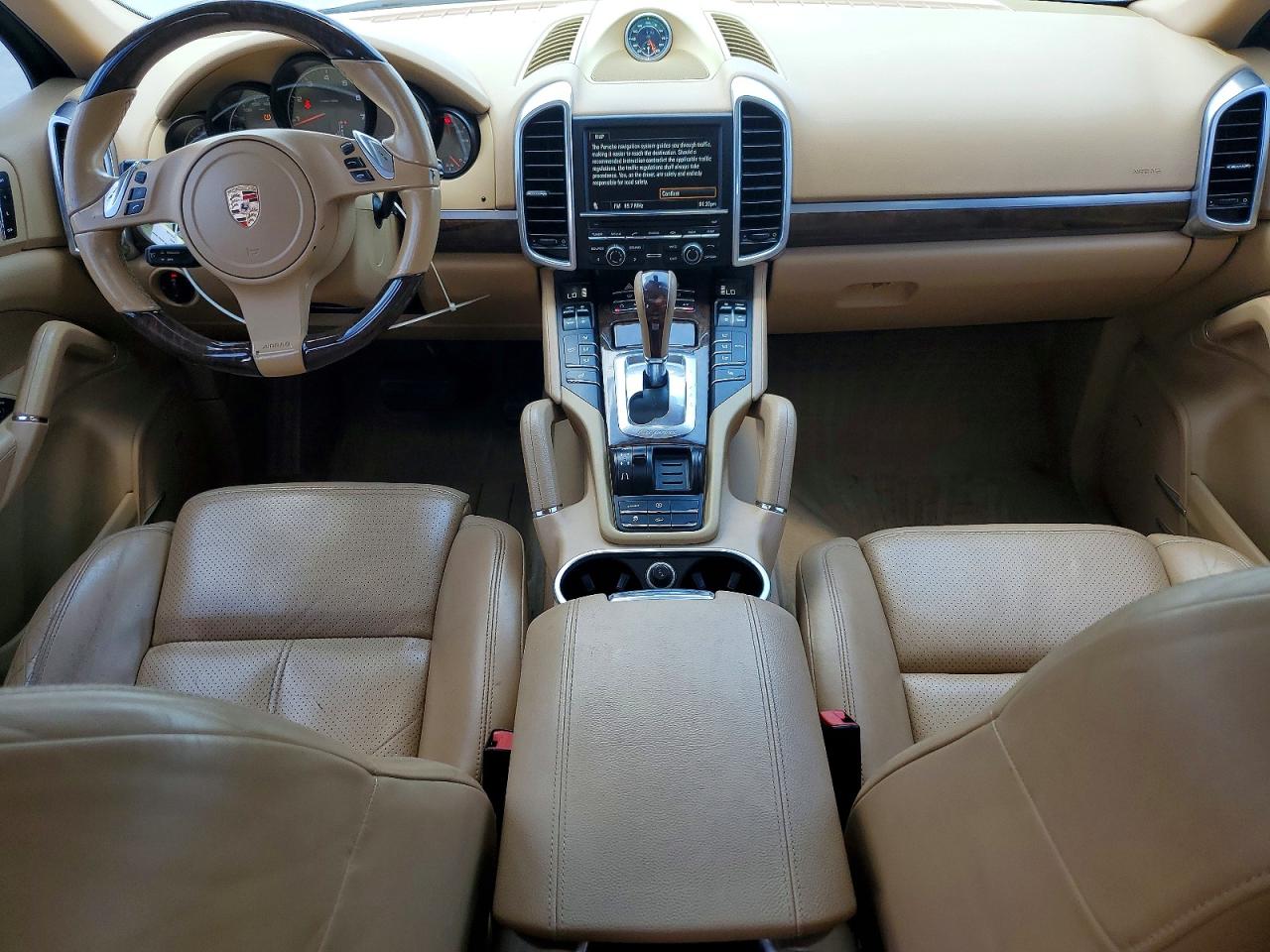 2012 Porsche Cayenne White vin: WP1AA2A21CLA11619