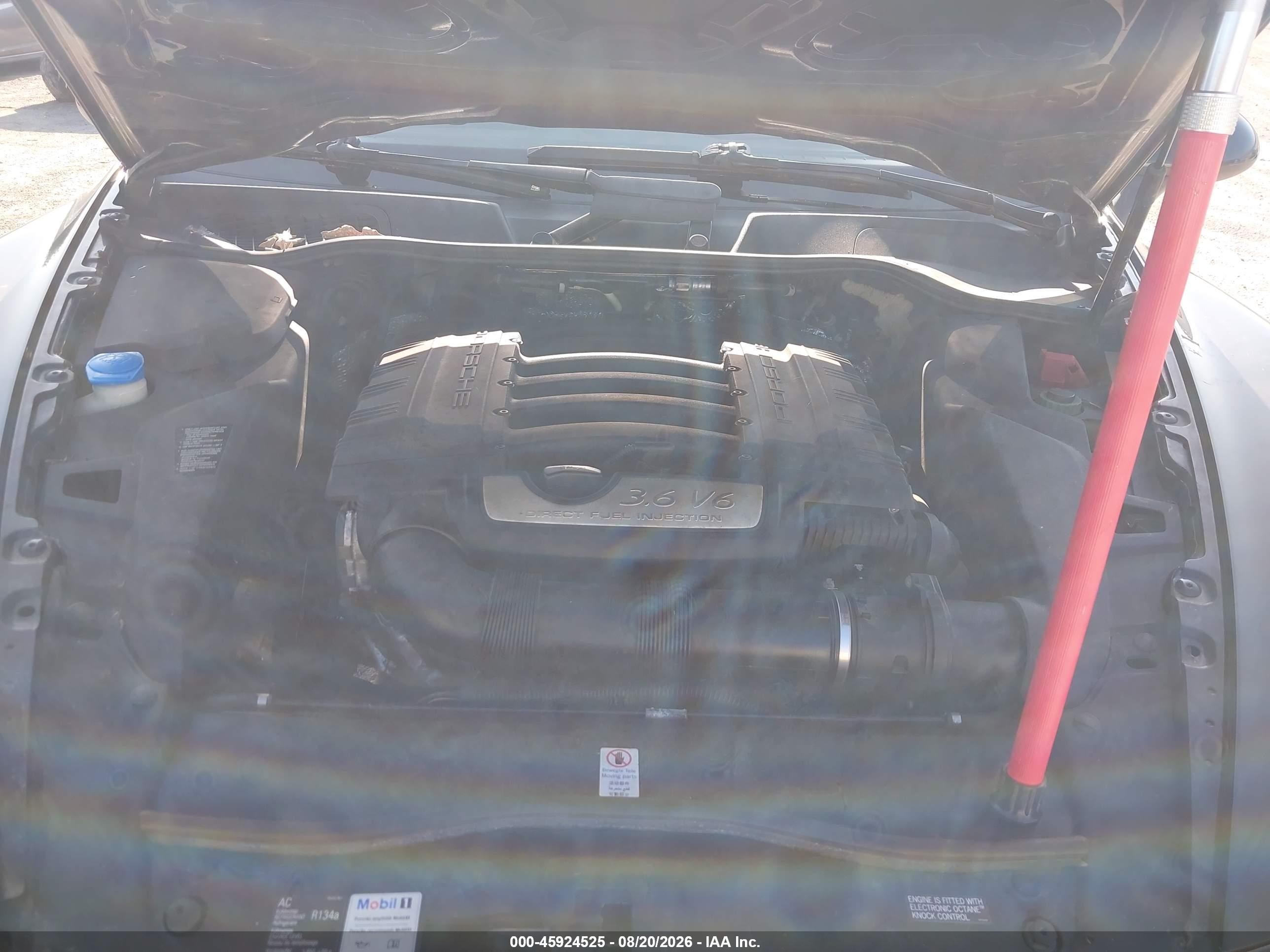 2012 Porsche Cayenne   Black vin: WP1AA2A21CLA12382