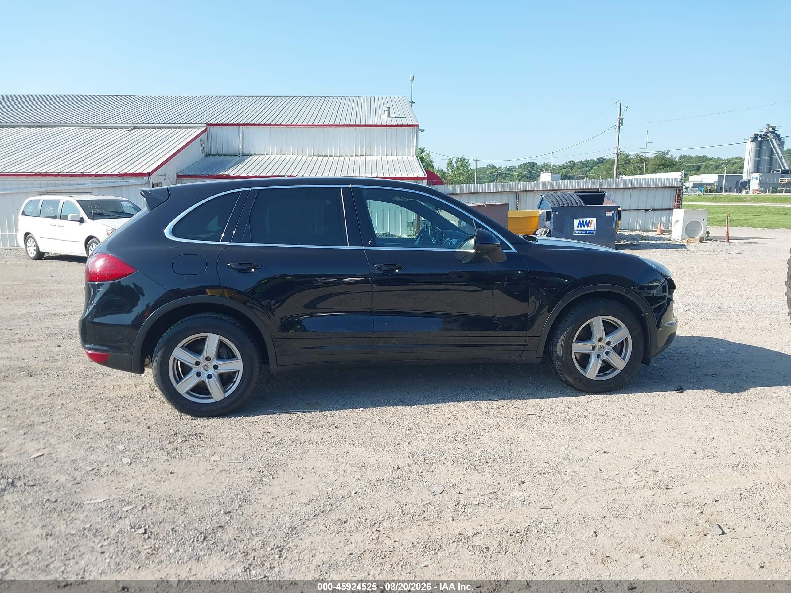 2012 Porsche Cayenne   Black vin: WP1AA2A21CLA12382