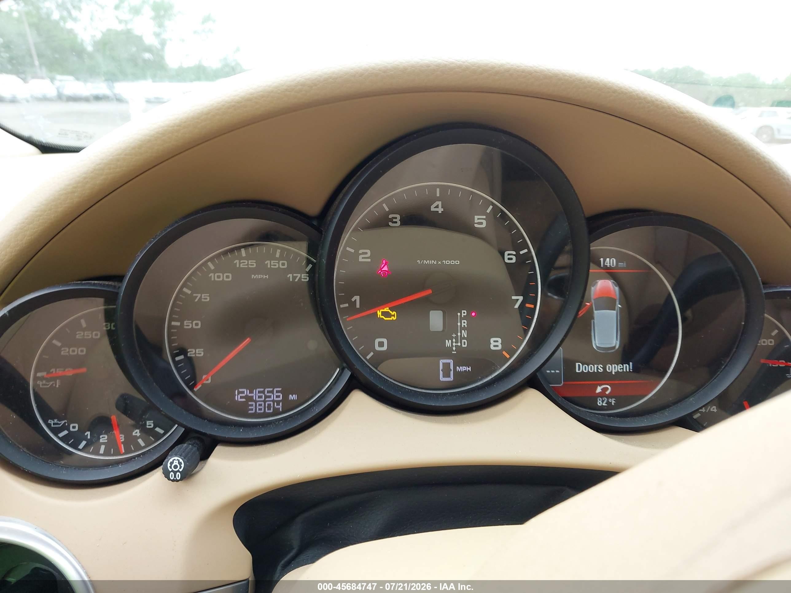 2013 Porsche Cayenne   Black vin: WP1AA2A21DLA06826