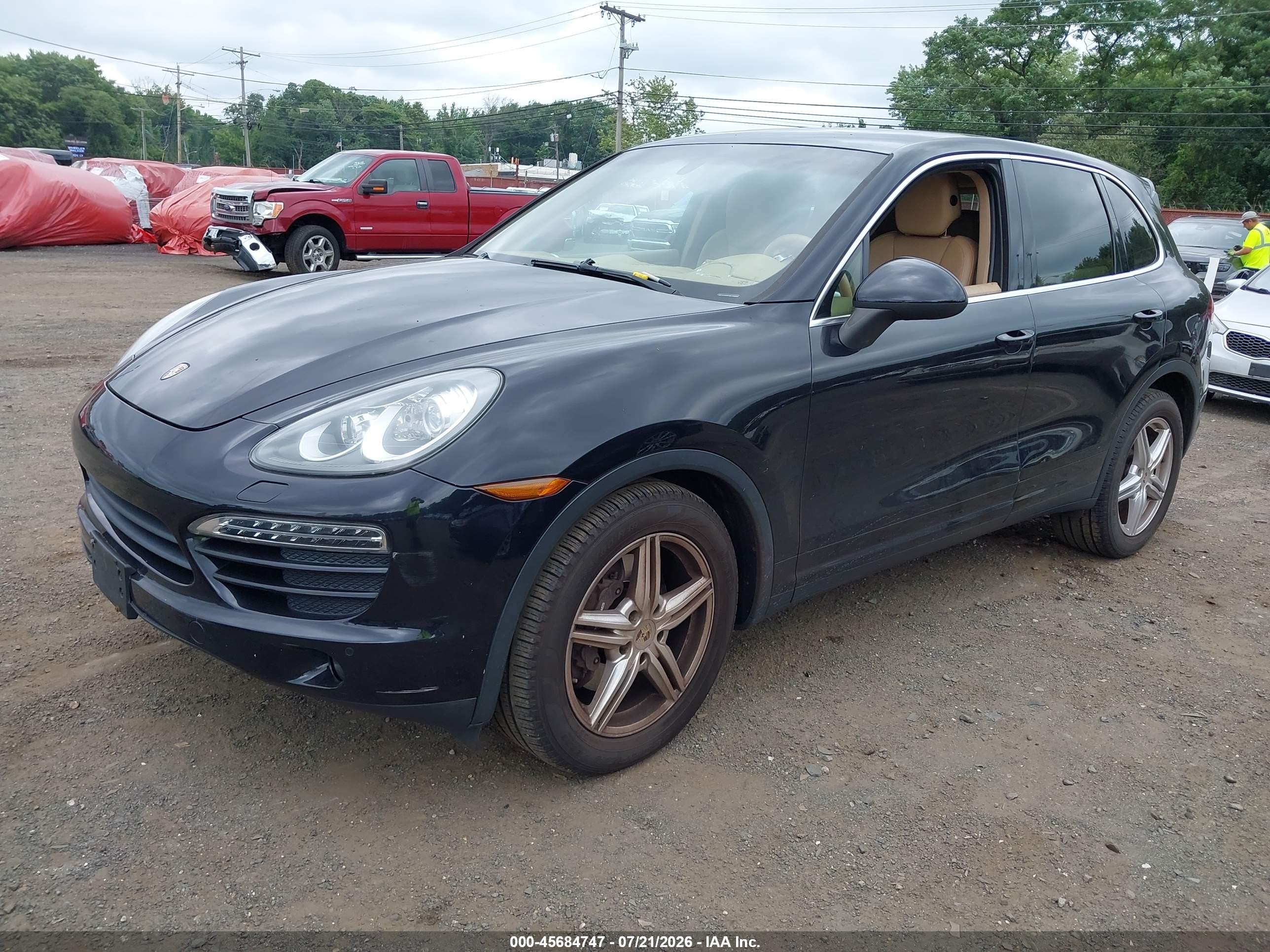 2013 Porsche Cayenne   Black vin: WP1AA2A21DLA06826