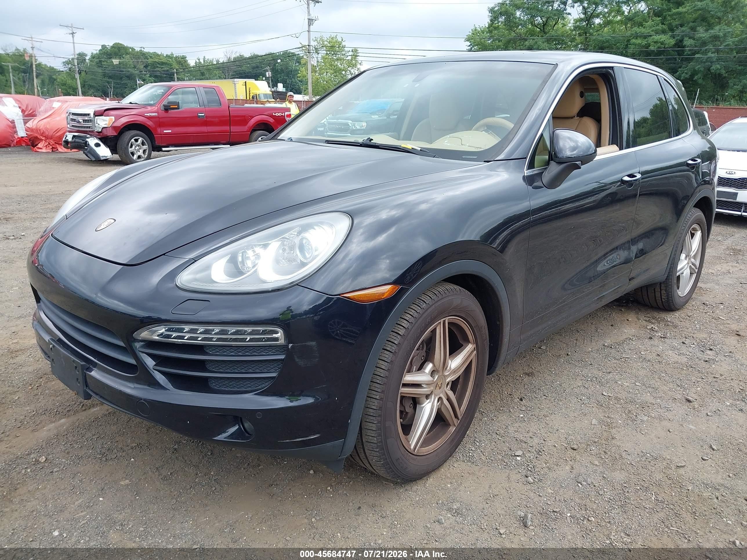 2013 Porsche Cayenne   Black vin: WP1AA2A21DLA06826