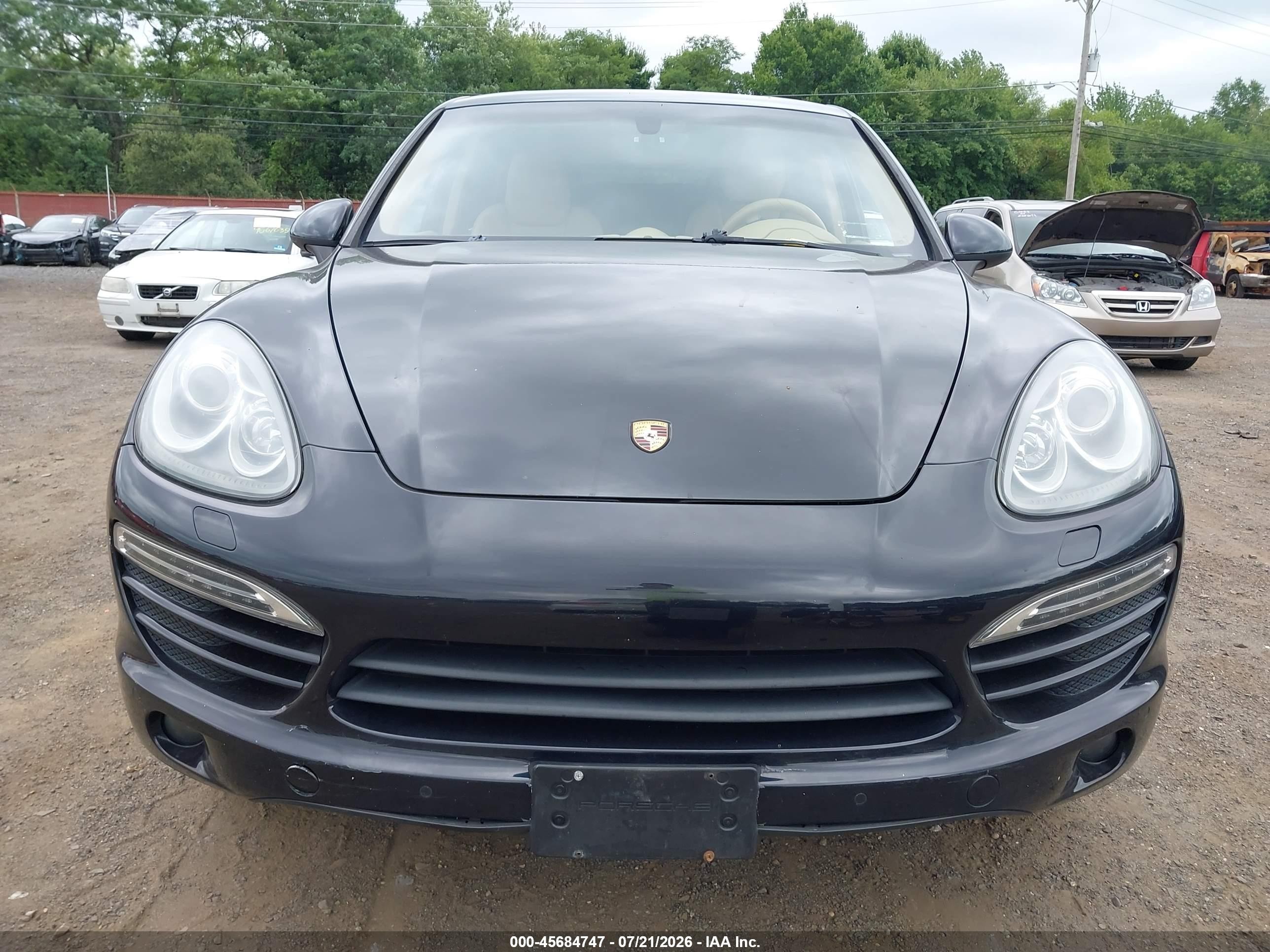 2013 Porsche Cayenne   Black vin: WP1AA2A21DLA06826