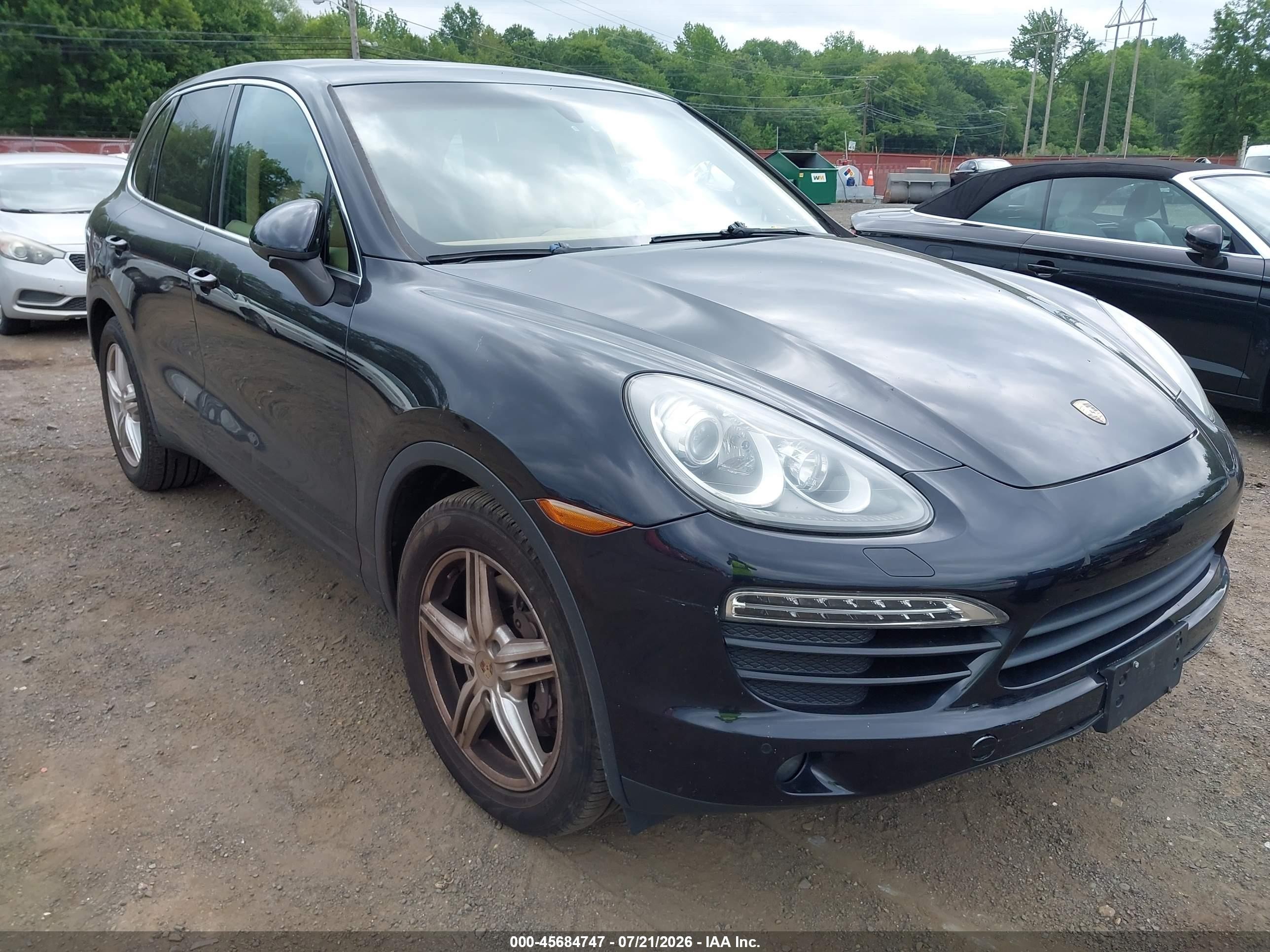 2013 Porsche Cayenne   Black vin: WP1AA2A21DLA06826