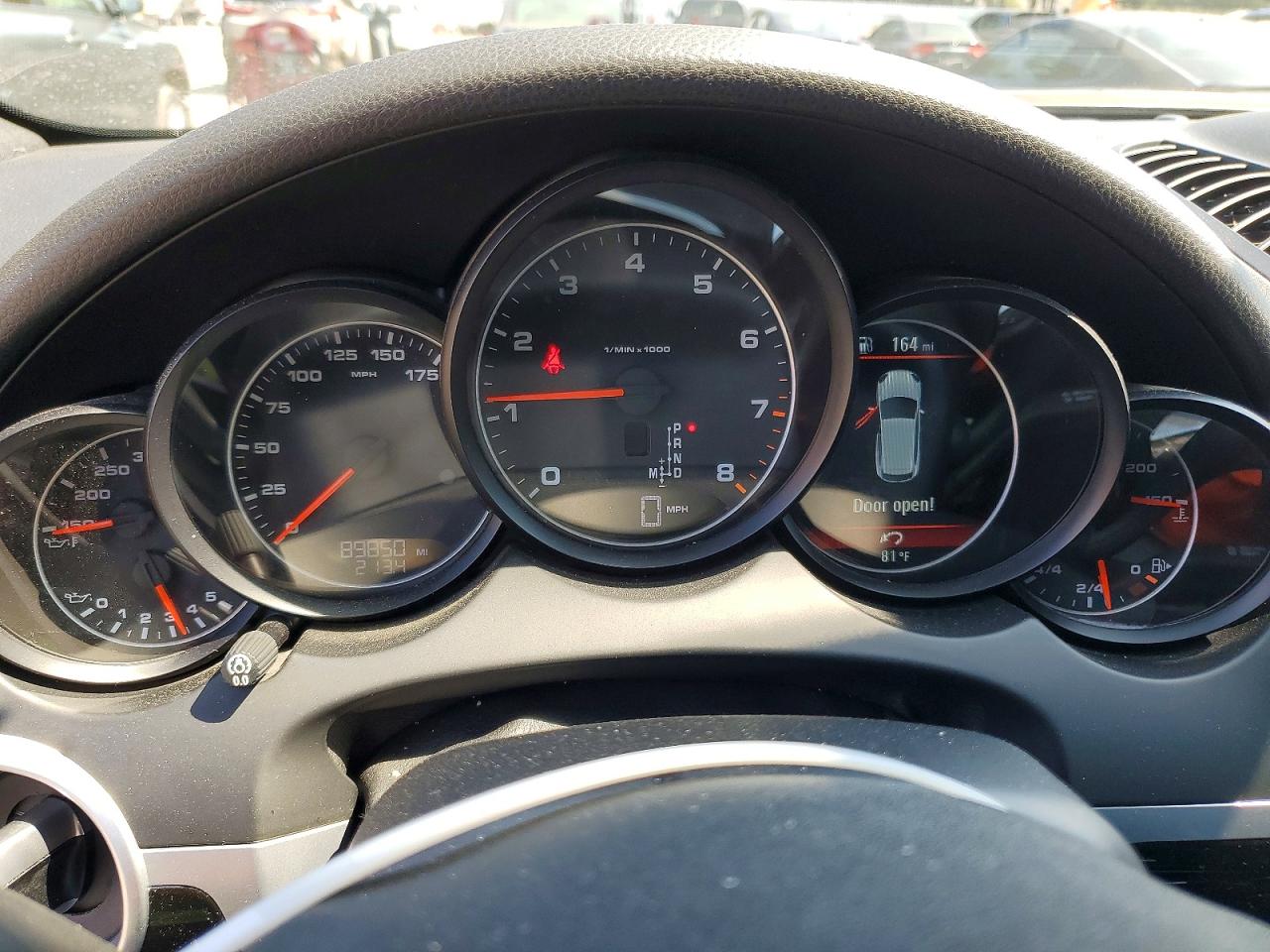 2014 Porsche Cayenne White vin: WP1AA2A21ELA04110