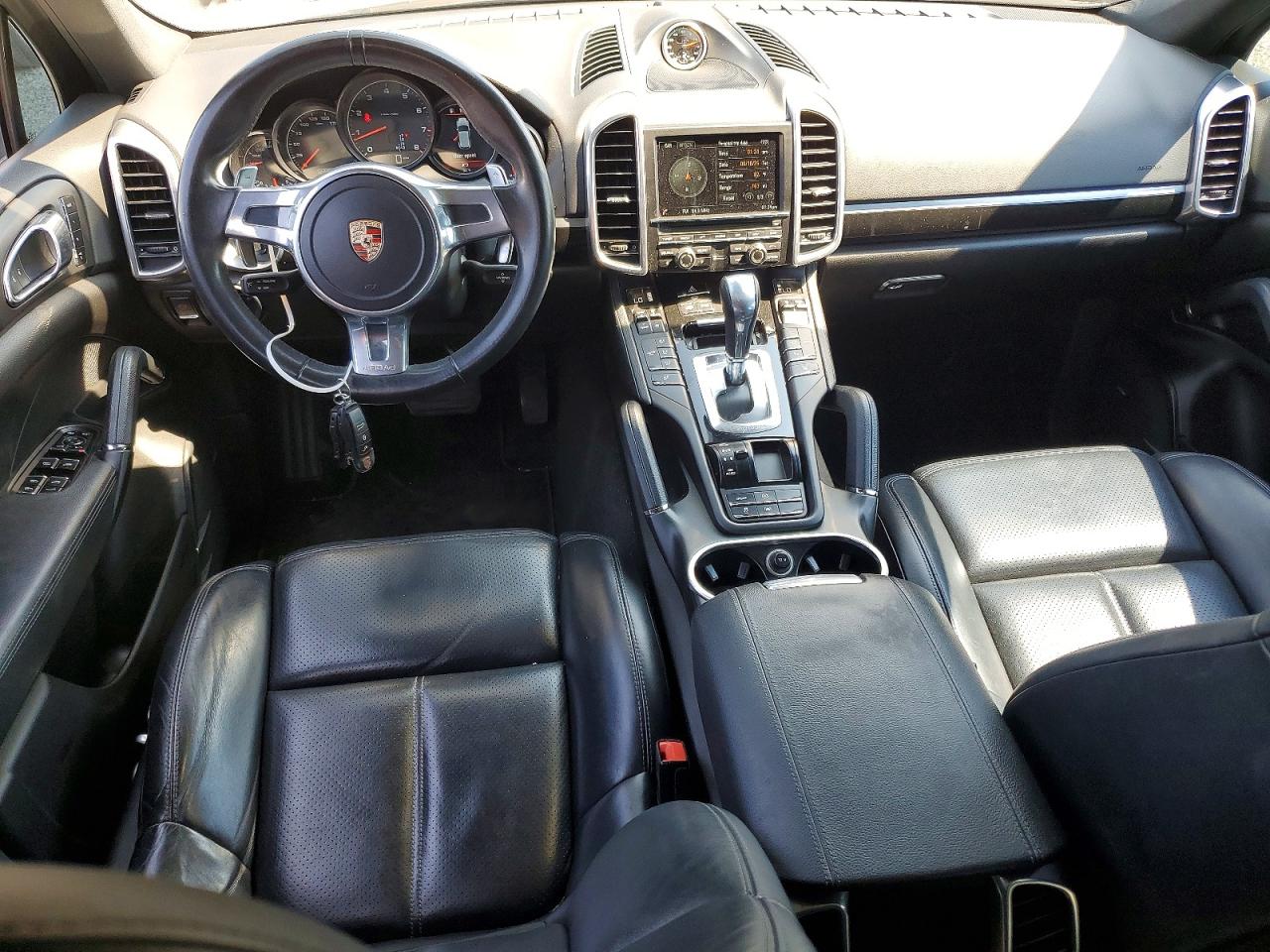 2014 Porsche Cayenne White vin: WP1AA2A21ELA04110