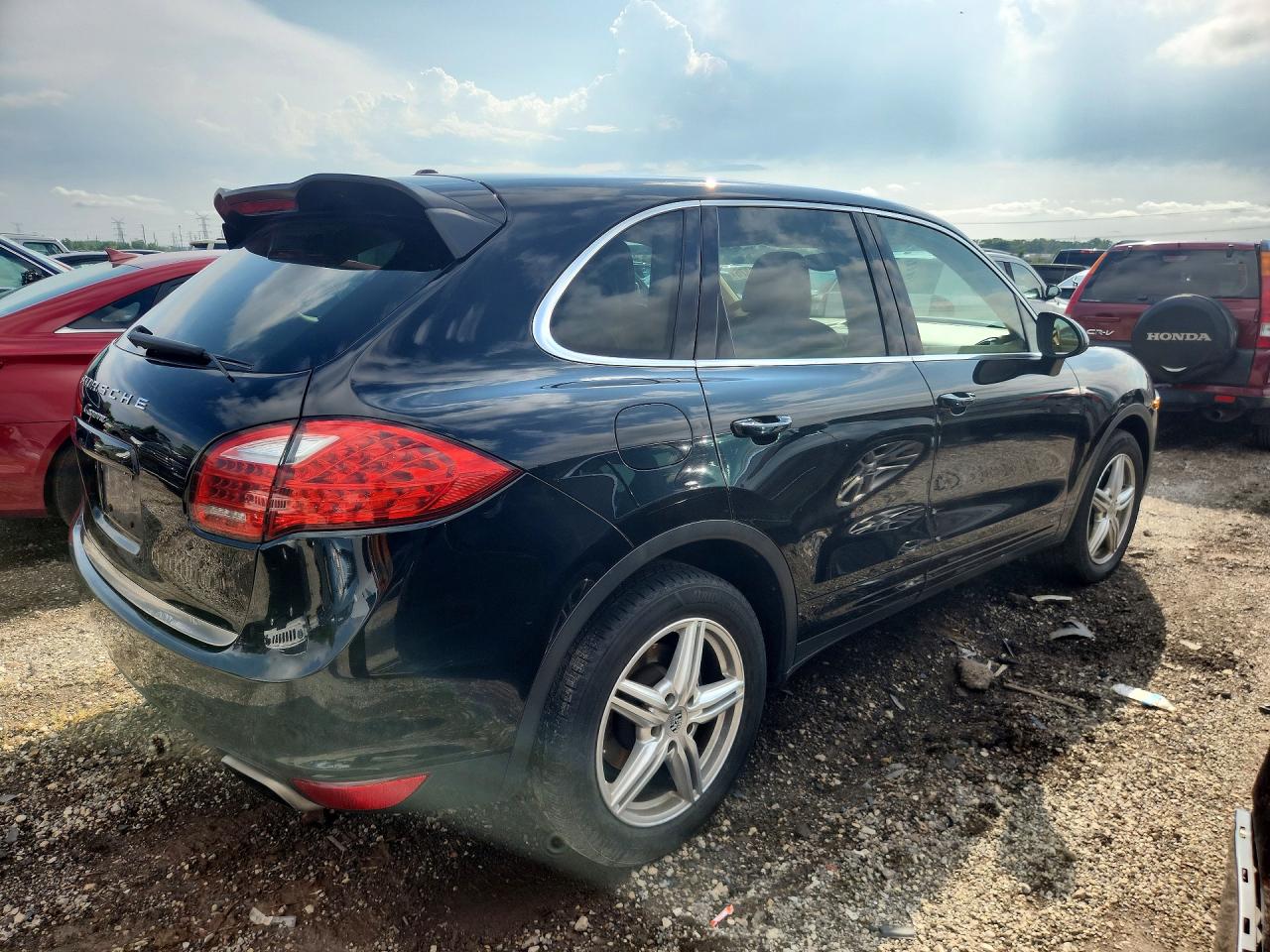 2014 Porsche Cayenne Black vin: WP1AA2A21ELA07363