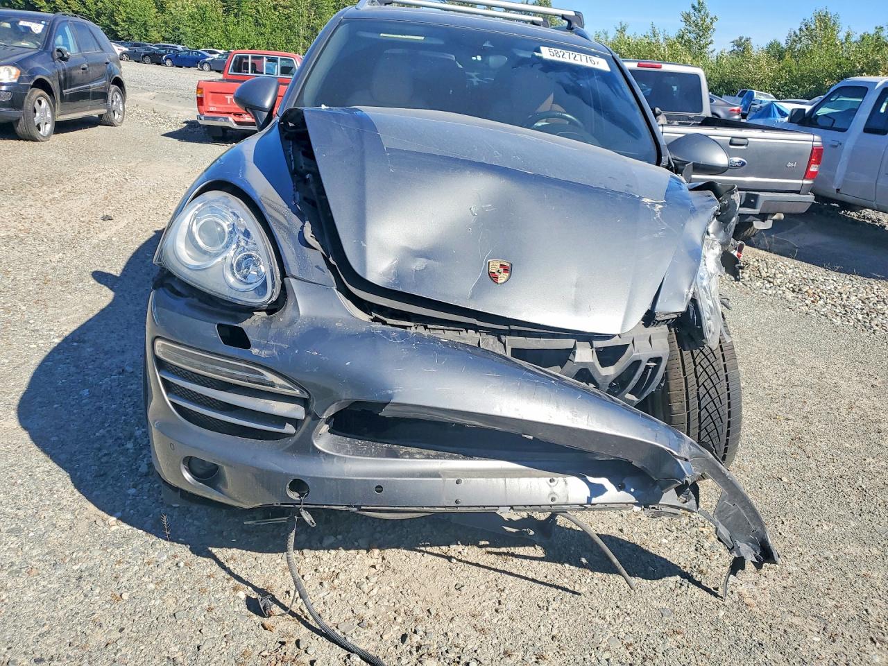 2014 Porsche Cayenne Gray vin: WP1AA2A21ELA94732