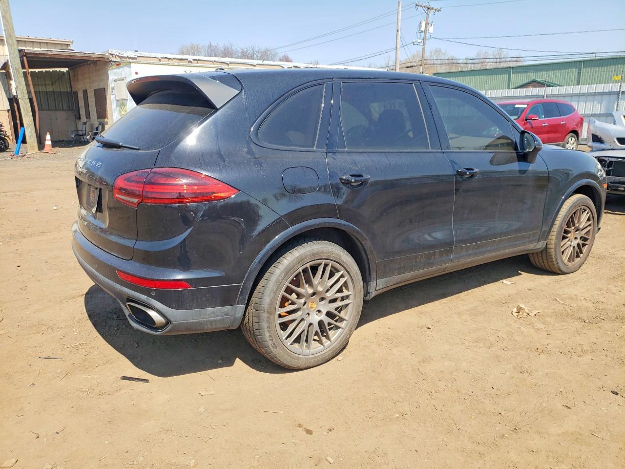 2017 Porsche Cayenne Black vin: WP1AA2A21HKA85796