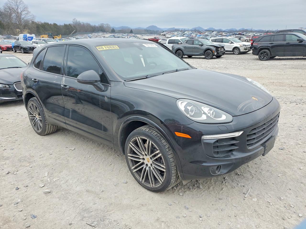 2017 Porsche Cayenne Black vin: WP1AA2A21HKA86236
