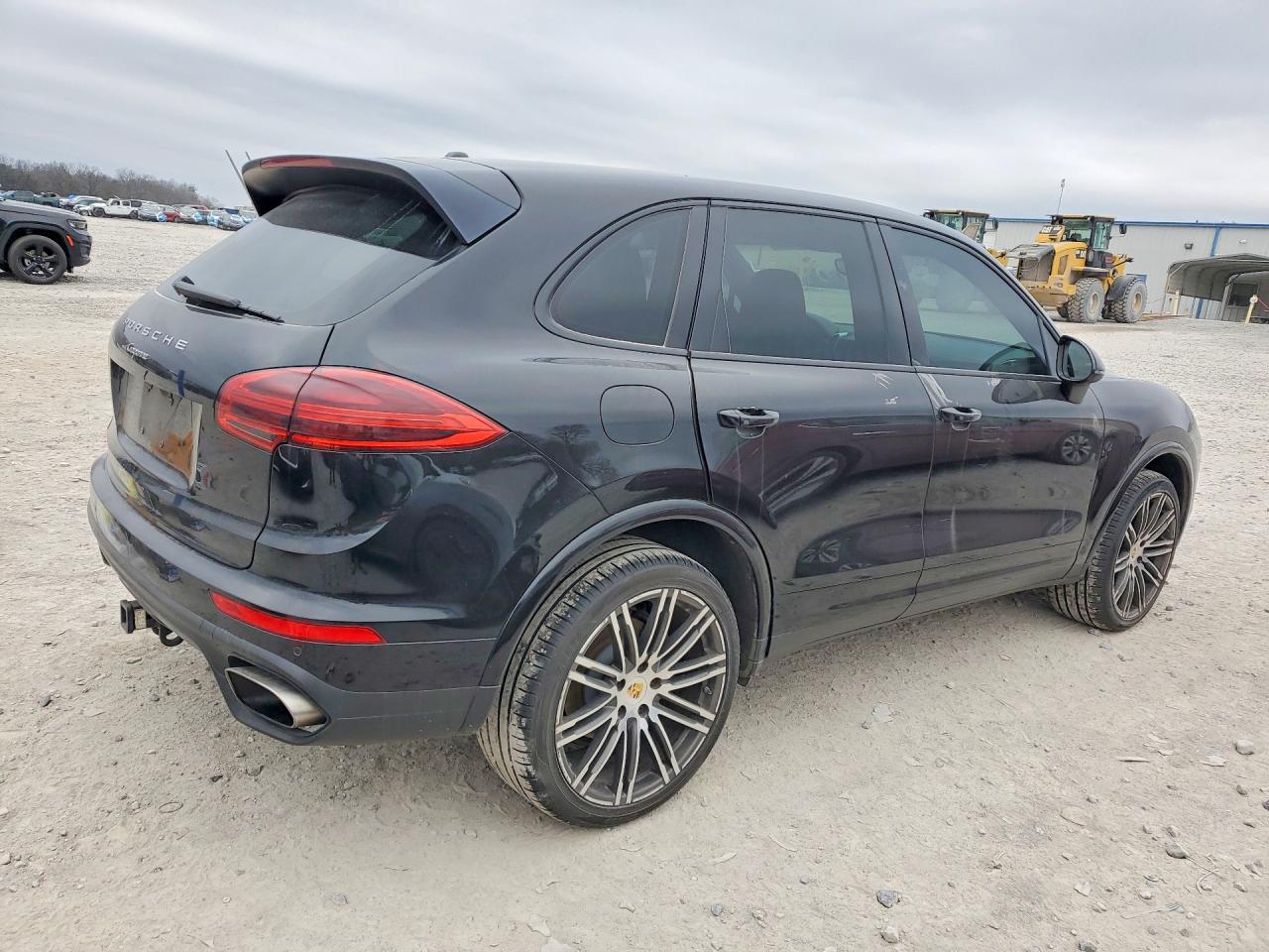 2017 Porsche Cayenne Black vin: WP1AA2A21HKA86236