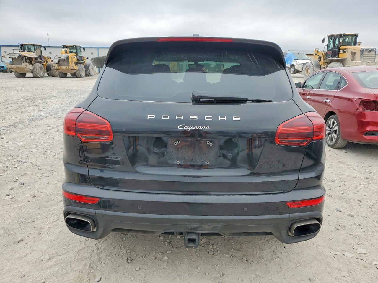 2017 Porsche Cayenne Black vin: WP1AA2A21HKA86236