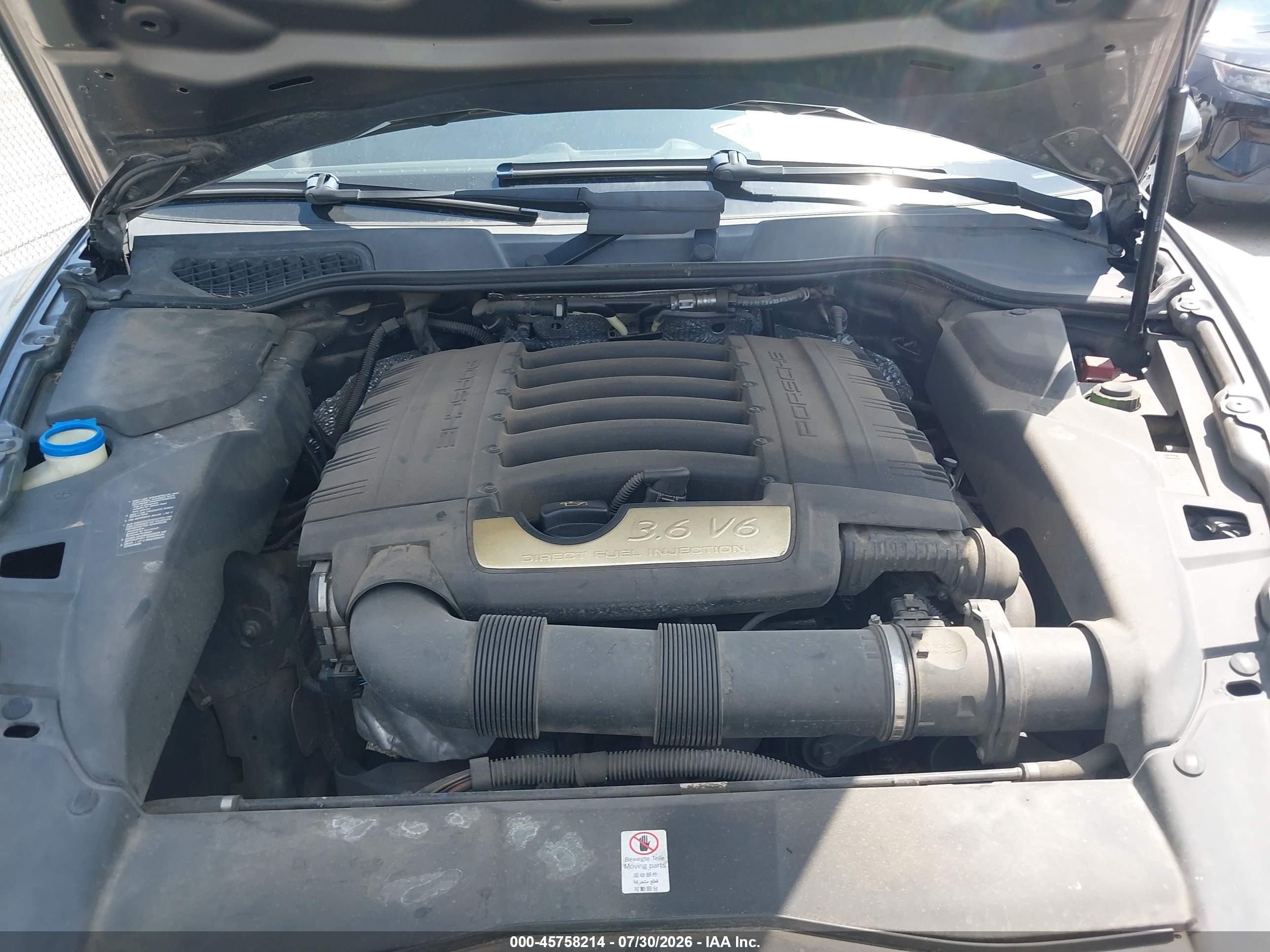 2012 Porsche Cayenne   Gray vin: WP1AA2A22CLA02301