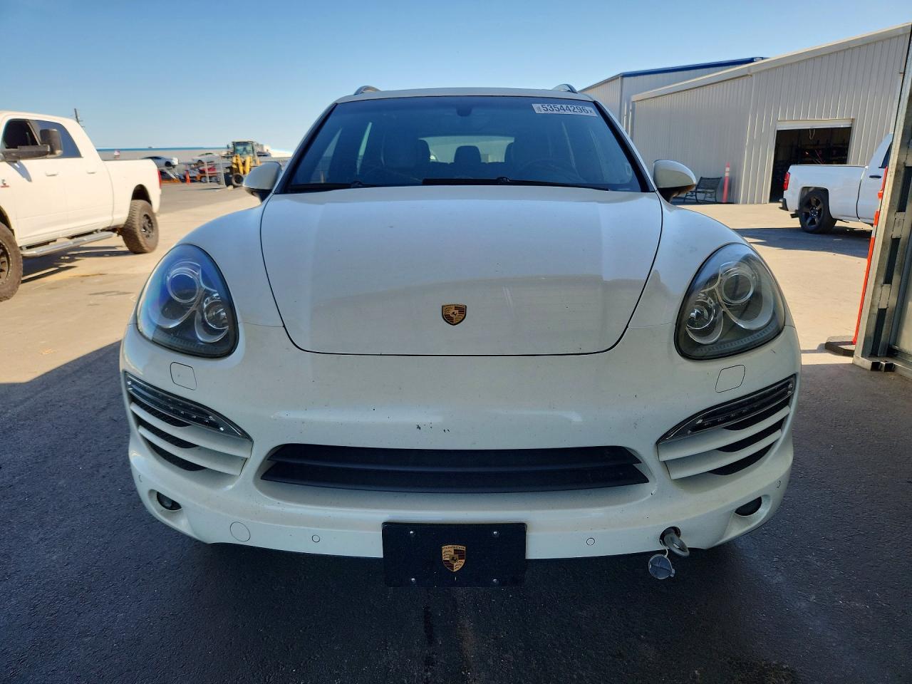 2012 Porsche Cayenne White vin: WP1AA2A22CLA03769