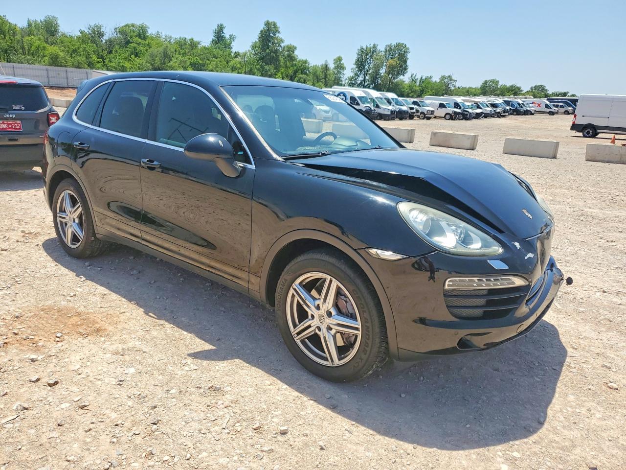 2012 Porsche Cayenne Black vin: WP1AA2A22CLA07806