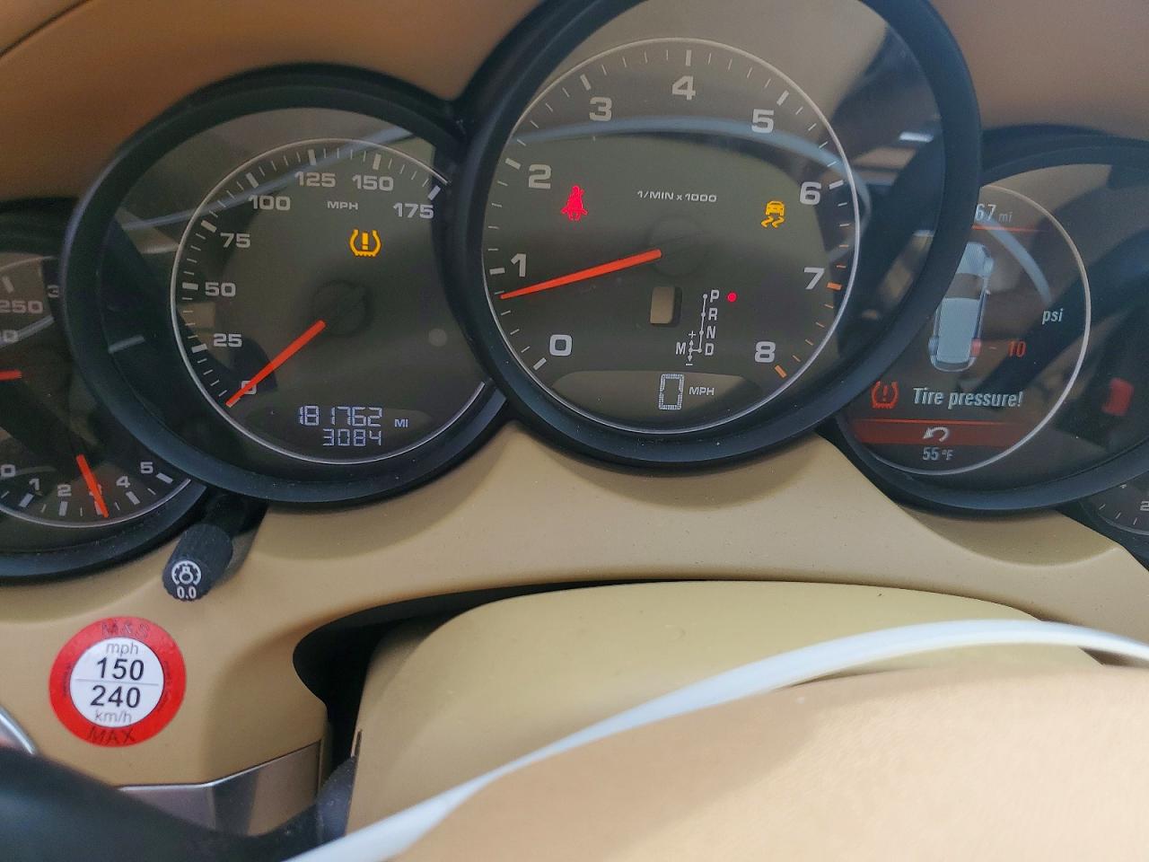 2013 Porsche Cayenne Черный vin: WP1AA2A22DLA03496