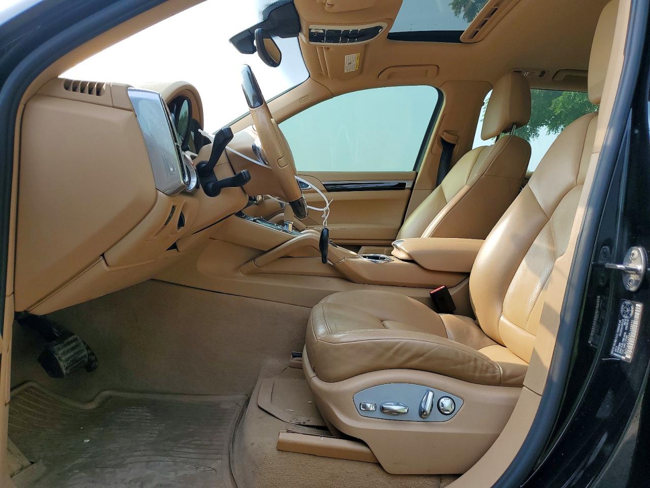 2013 Porsche Cayenne Черный vin: WP1AA2A22DLA03577