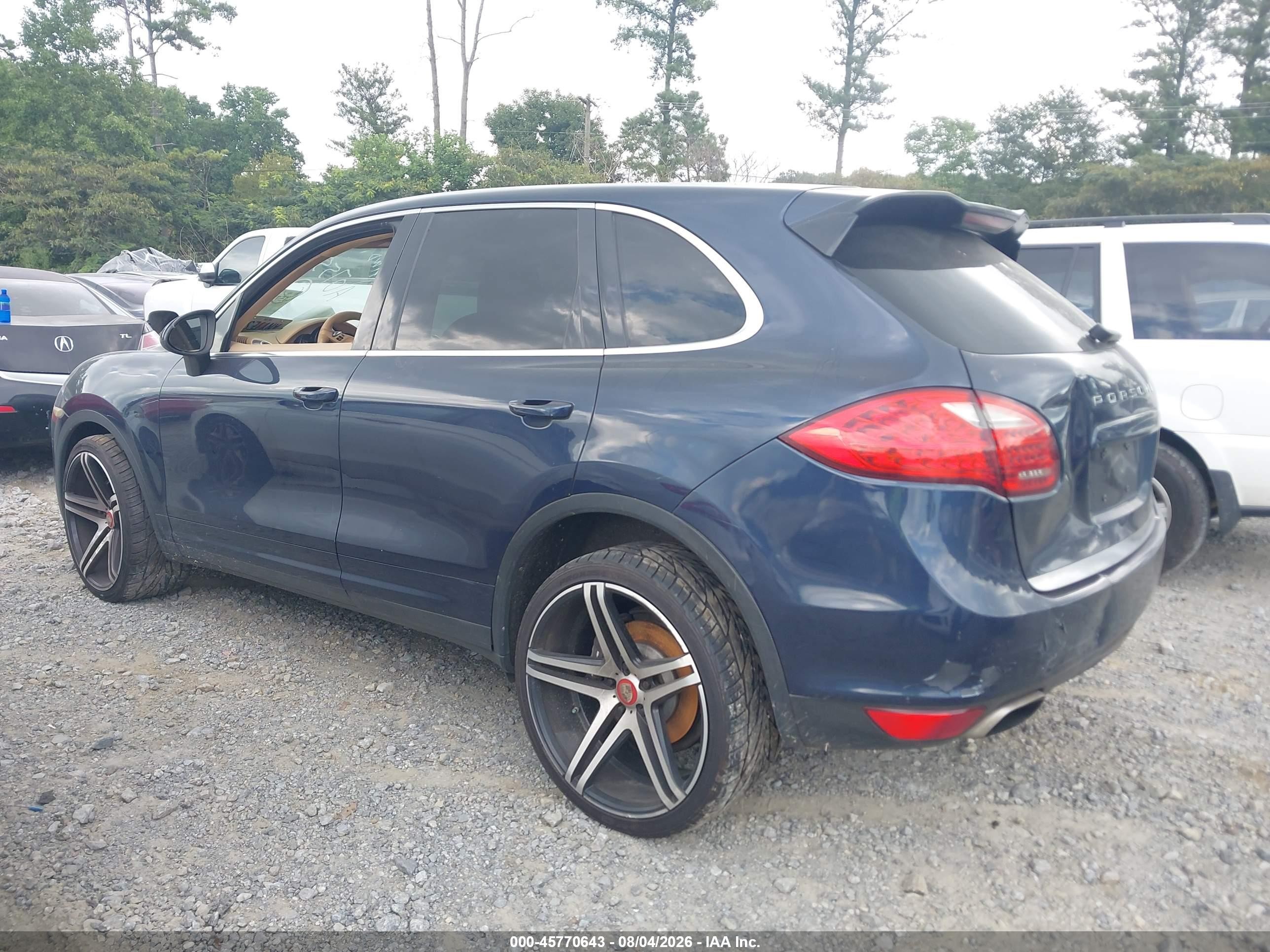 2011 Porsche Cayenne   Dark Blue vin: WP1AA2A23BLA07554